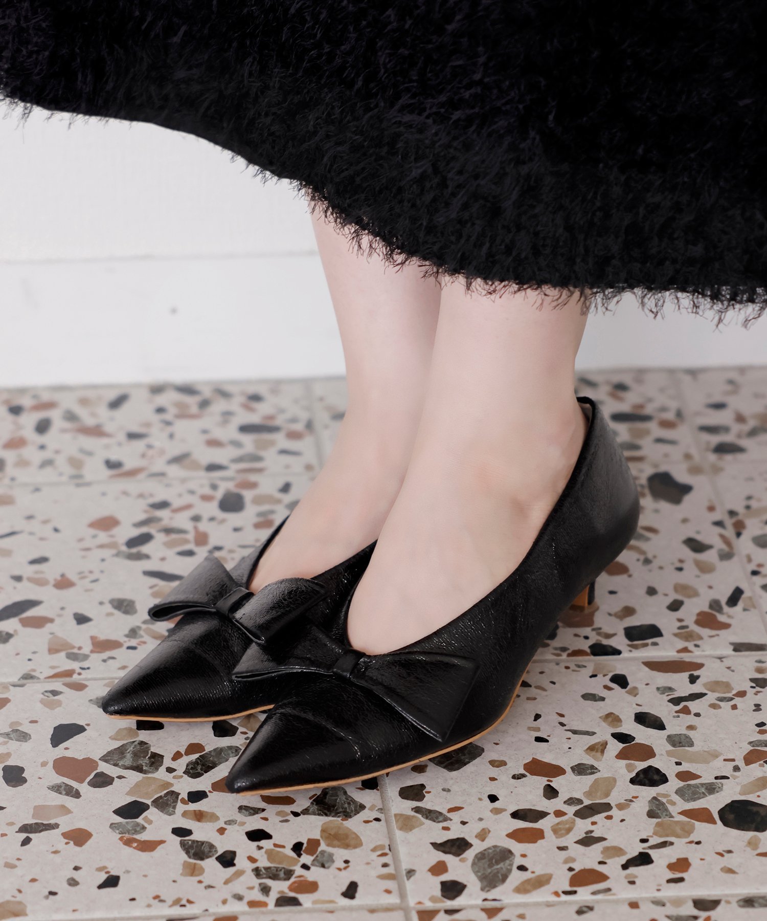 VIS｜【ご好評につき追加生産】ビッグリボンパンプス | Rakuten