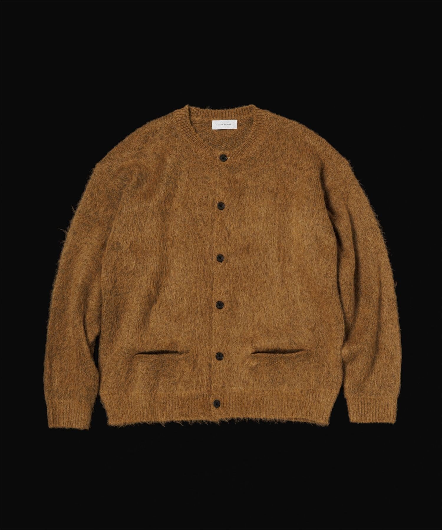 ADAM ET ROPE'｜モヘアミックス オーバーサイズ クルーネック