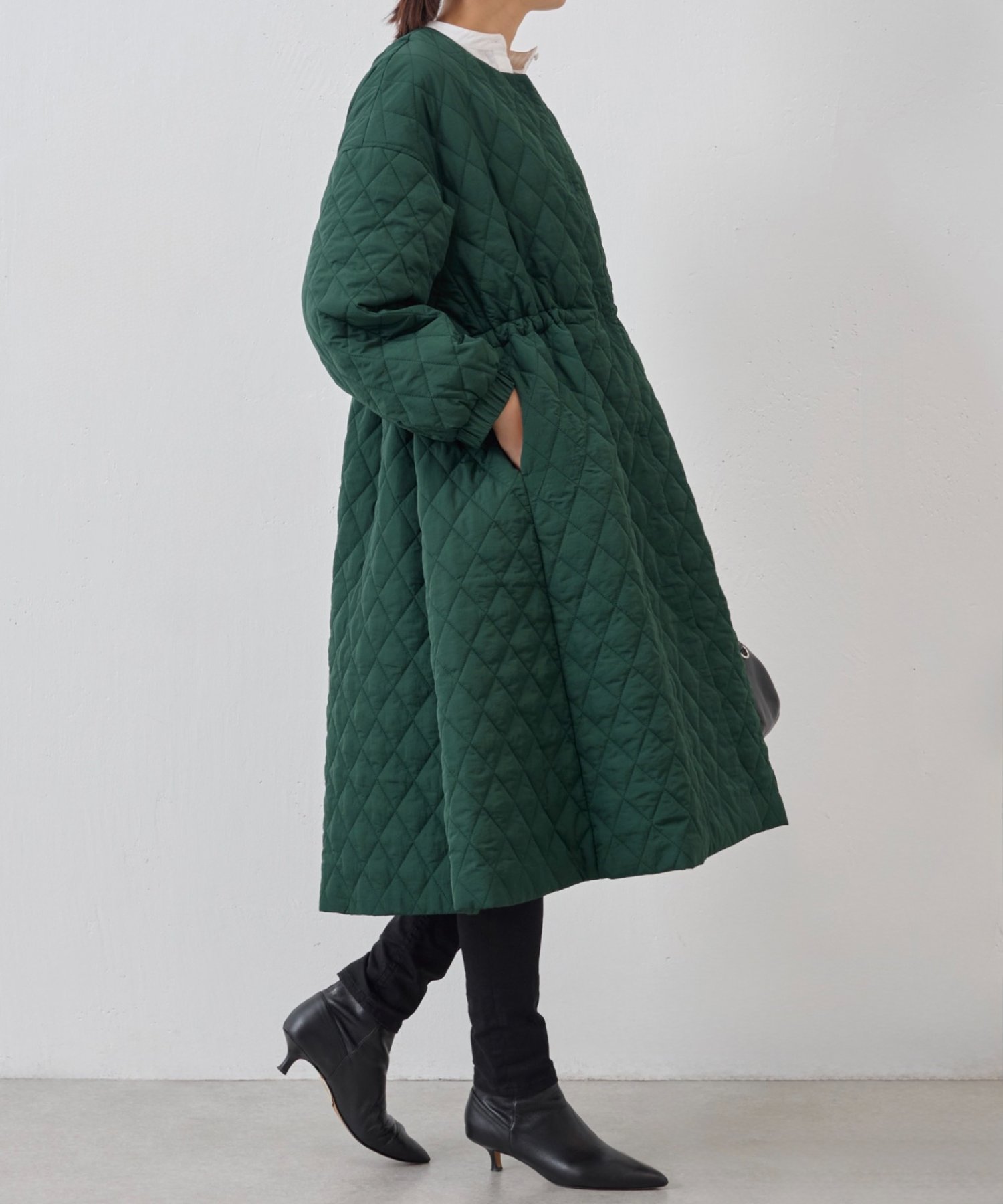 BEARDSLEY｜袖バルーンキルトコート | Rakuten Fashion(楽天