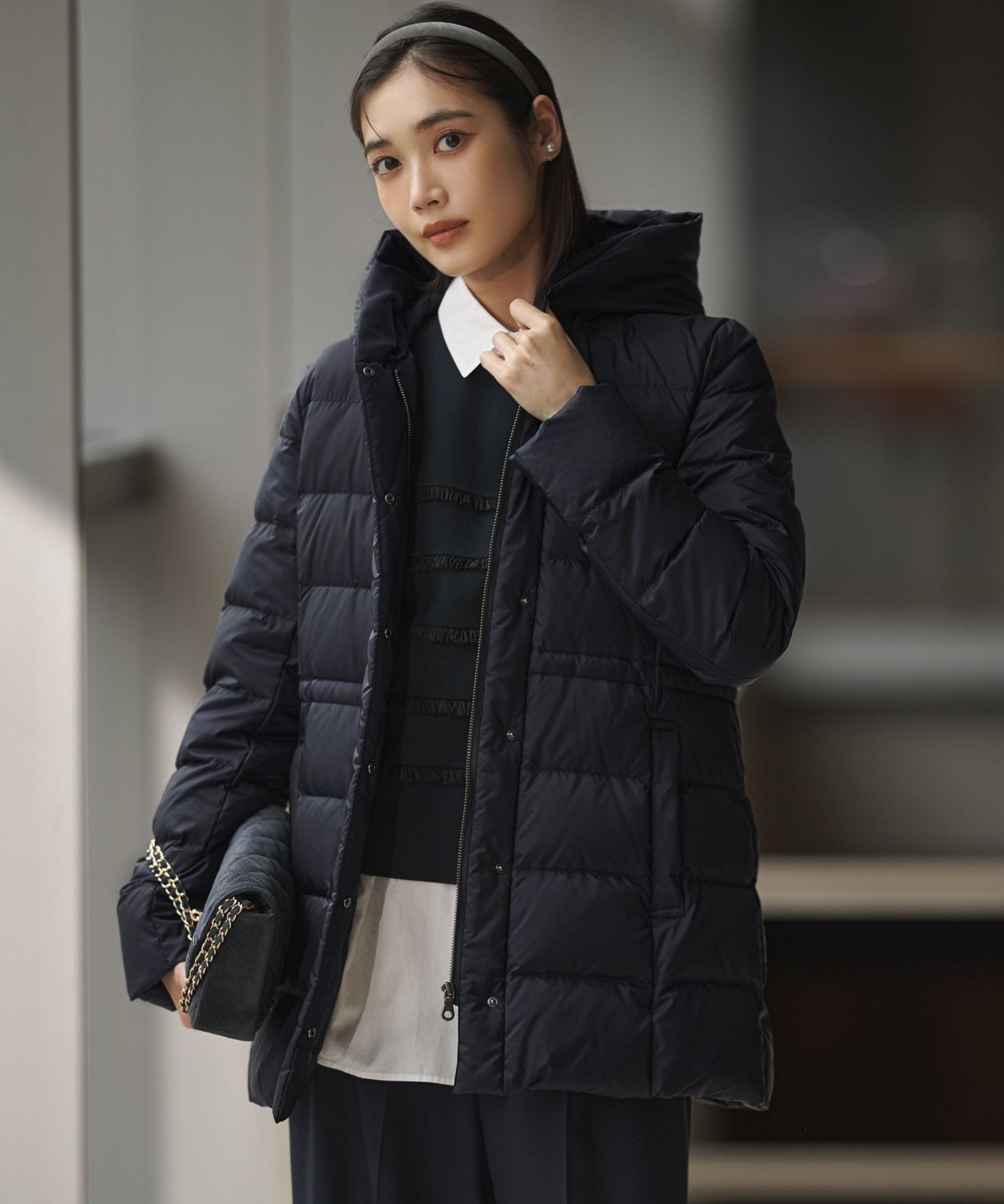 楽天市場】23区 コート（カラーネイビー）（レディースファッション