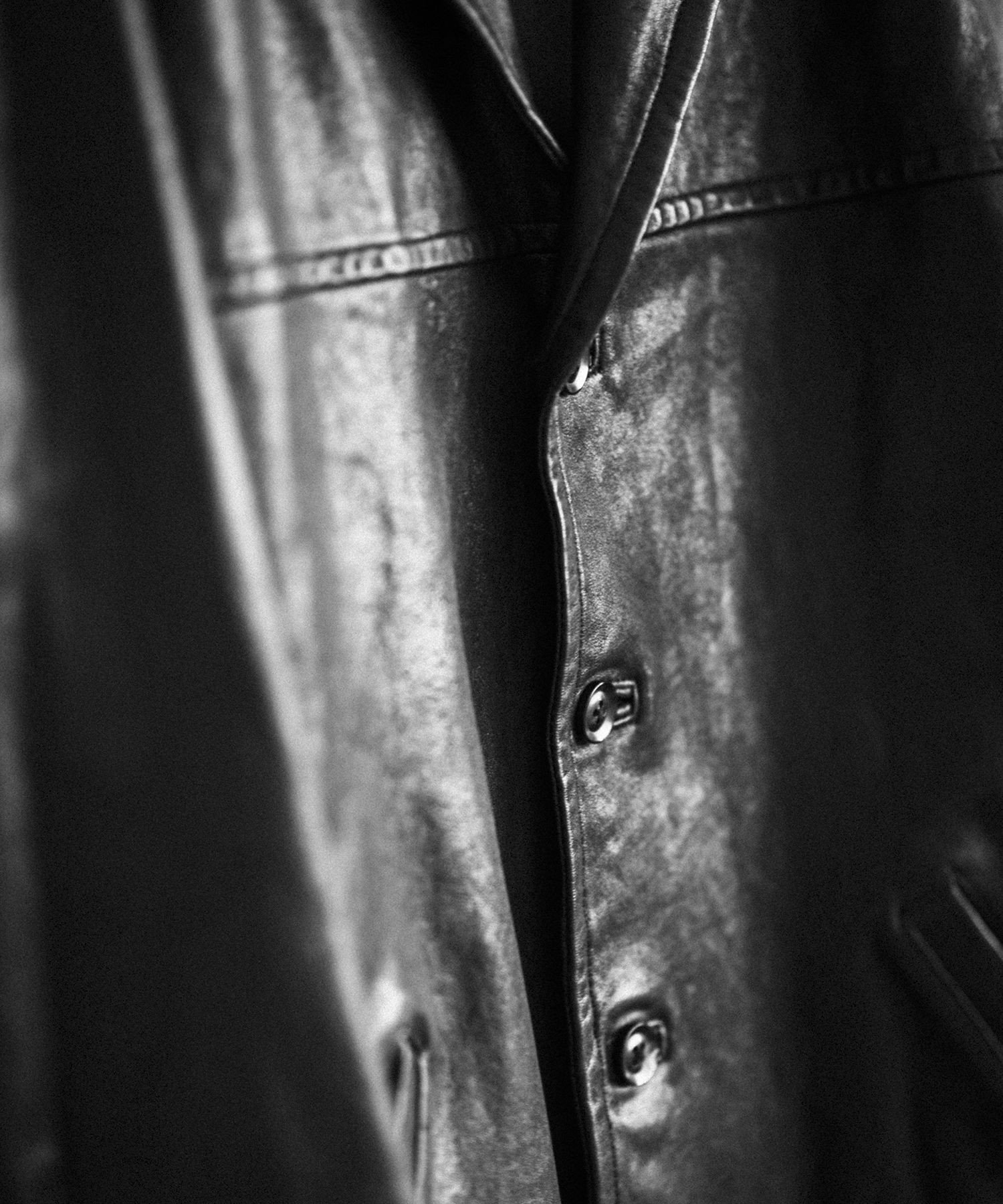 ADAM ET ROPE'｜ウォッシュド ラムレザー カーコート | Rakuten