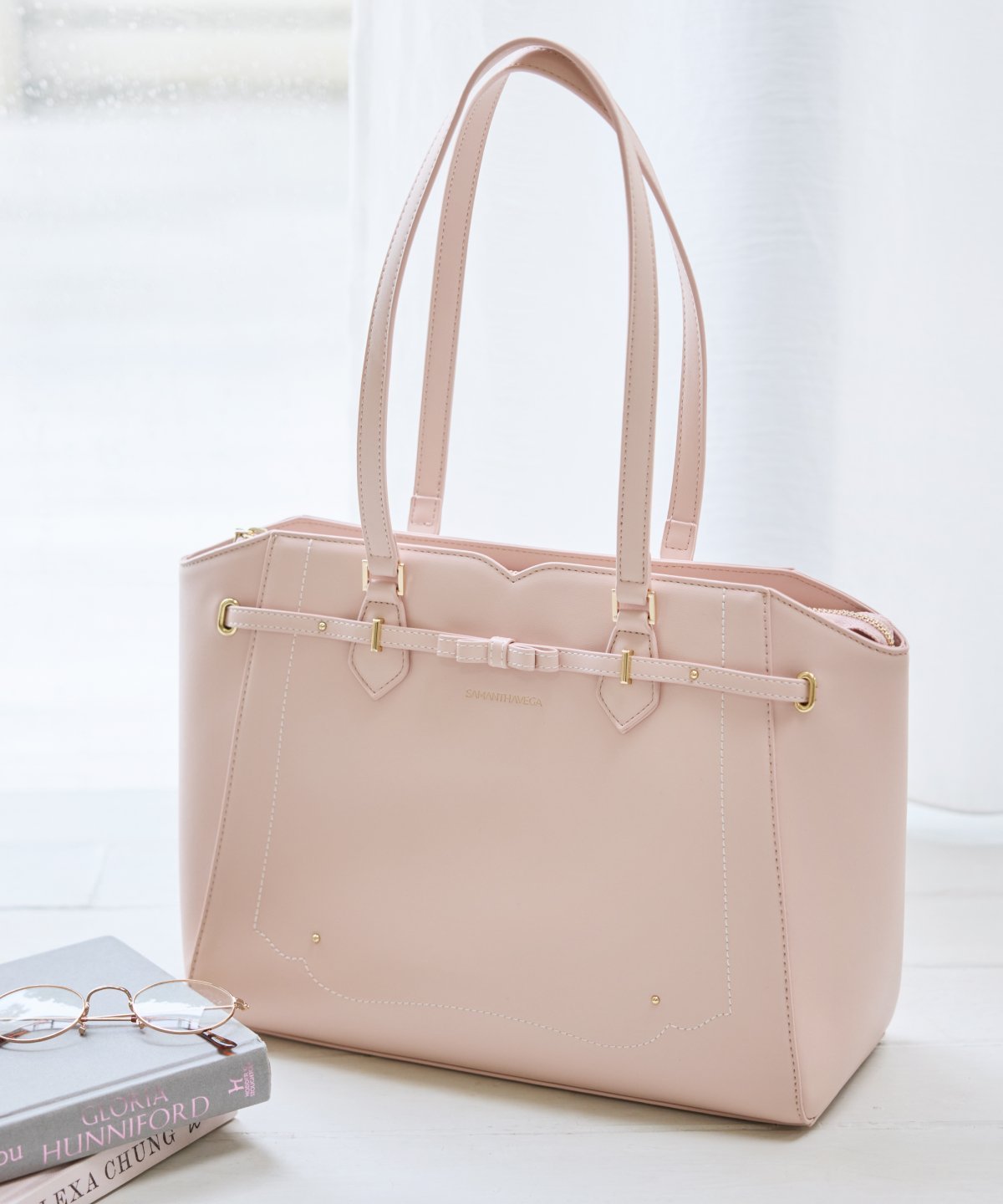 SAMANTHAVEGA｜バレッタリボントートバッグ | Rakuten Fashion(楽天