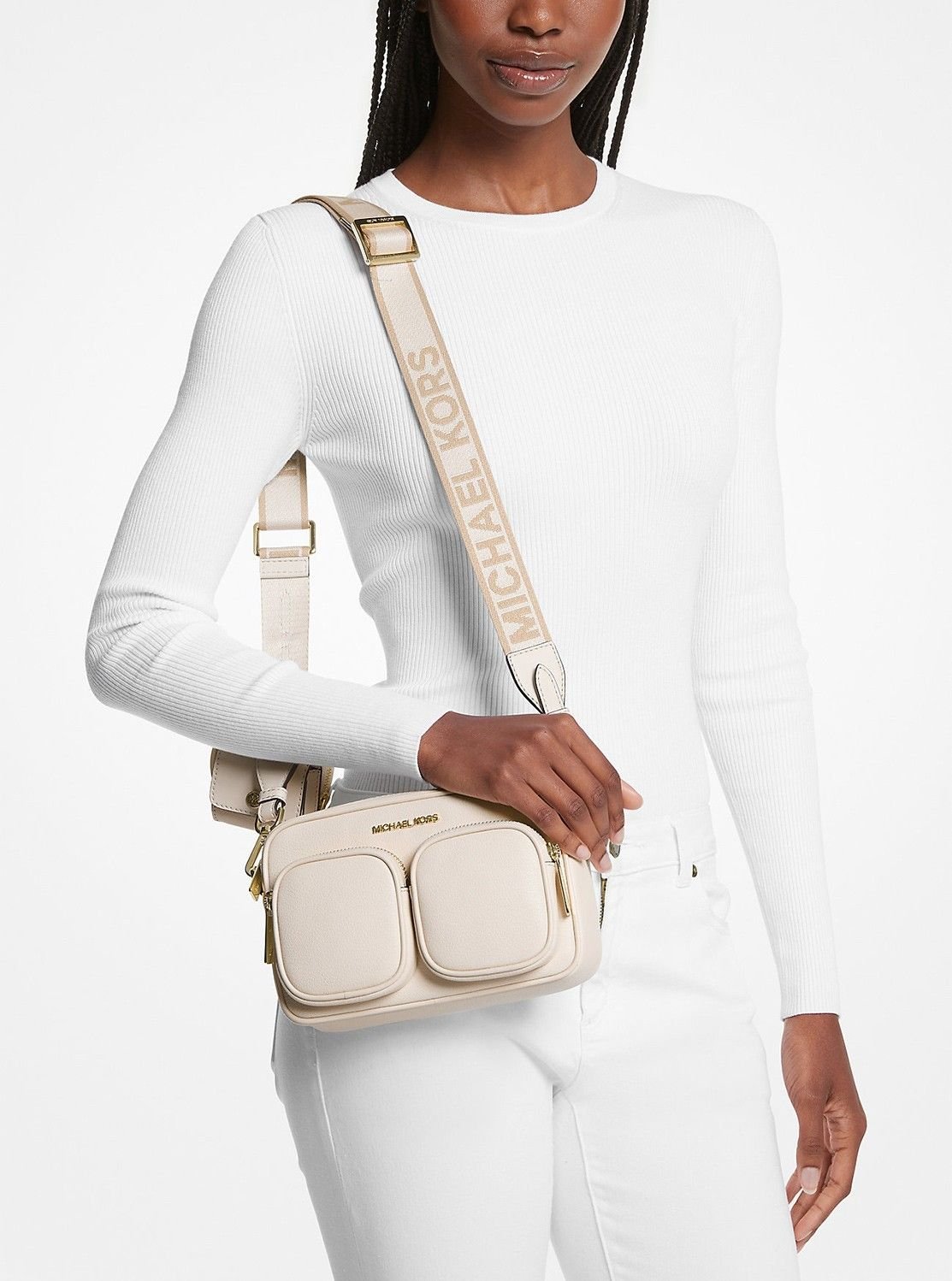 MICHAEL KORS｜JET SET ITEM クロスボディ ウィズ テックアタッチ