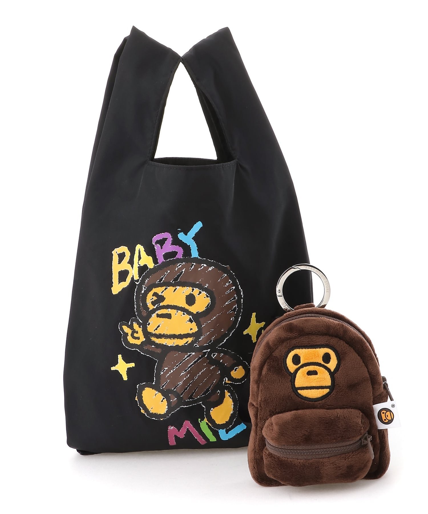 A BATHING APE｜BABY MILO KEYCHAIN ECO BAG | Rakuten Fashion(楽天
