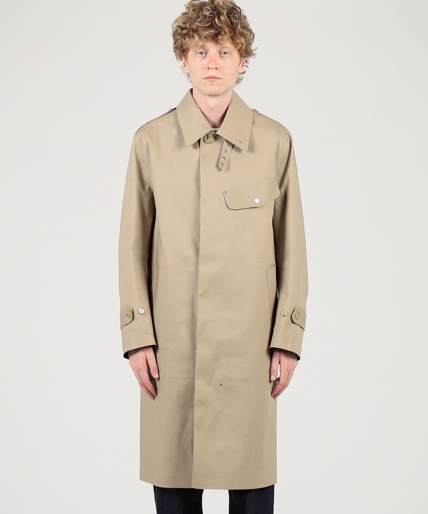 TOMORROWLAND｜MACKINTOSH GILSTON ゴム引き バイカーズコート