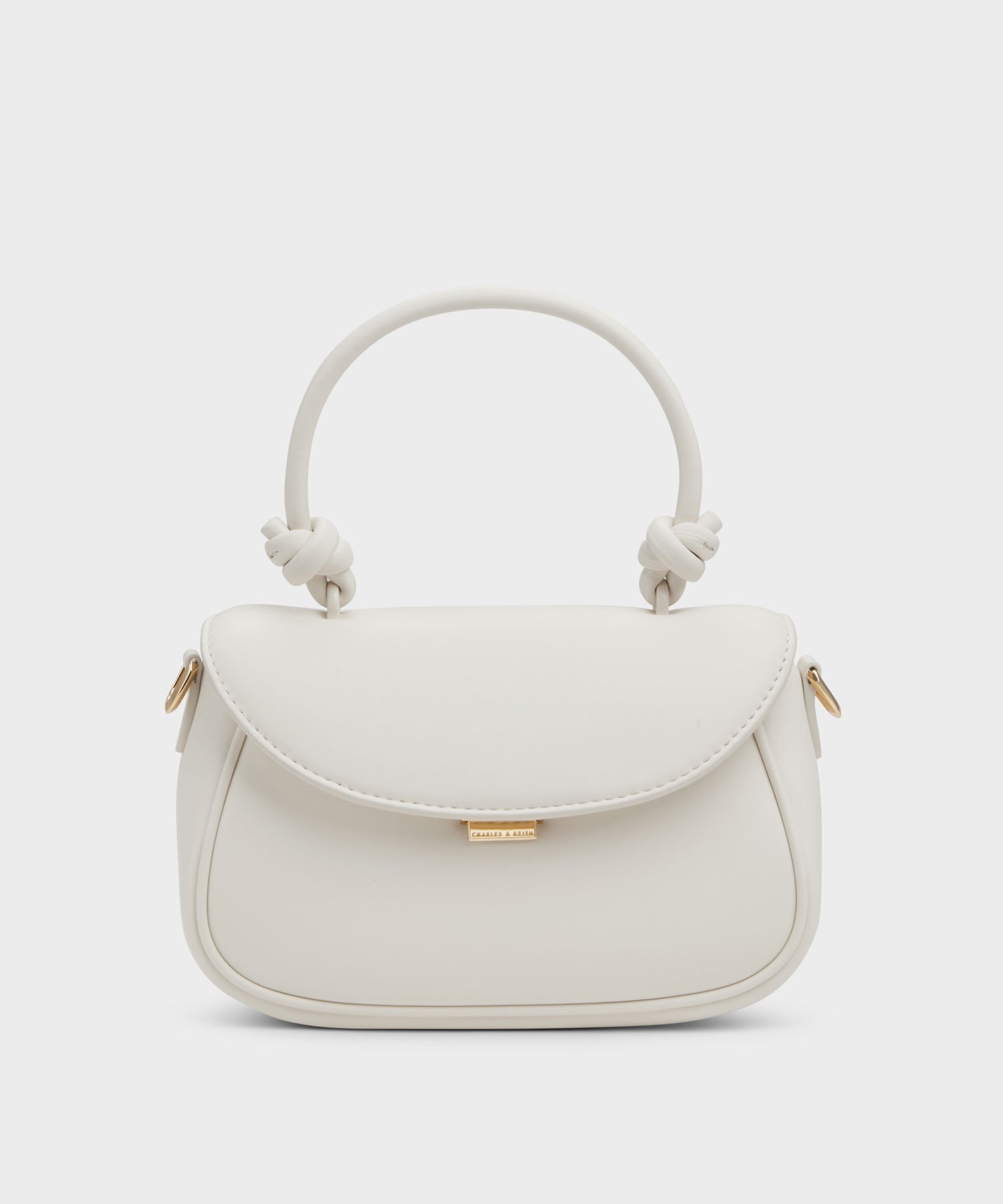CHARLES & KEITH｜Sammie サミー ノットハンドルフロントフラップ