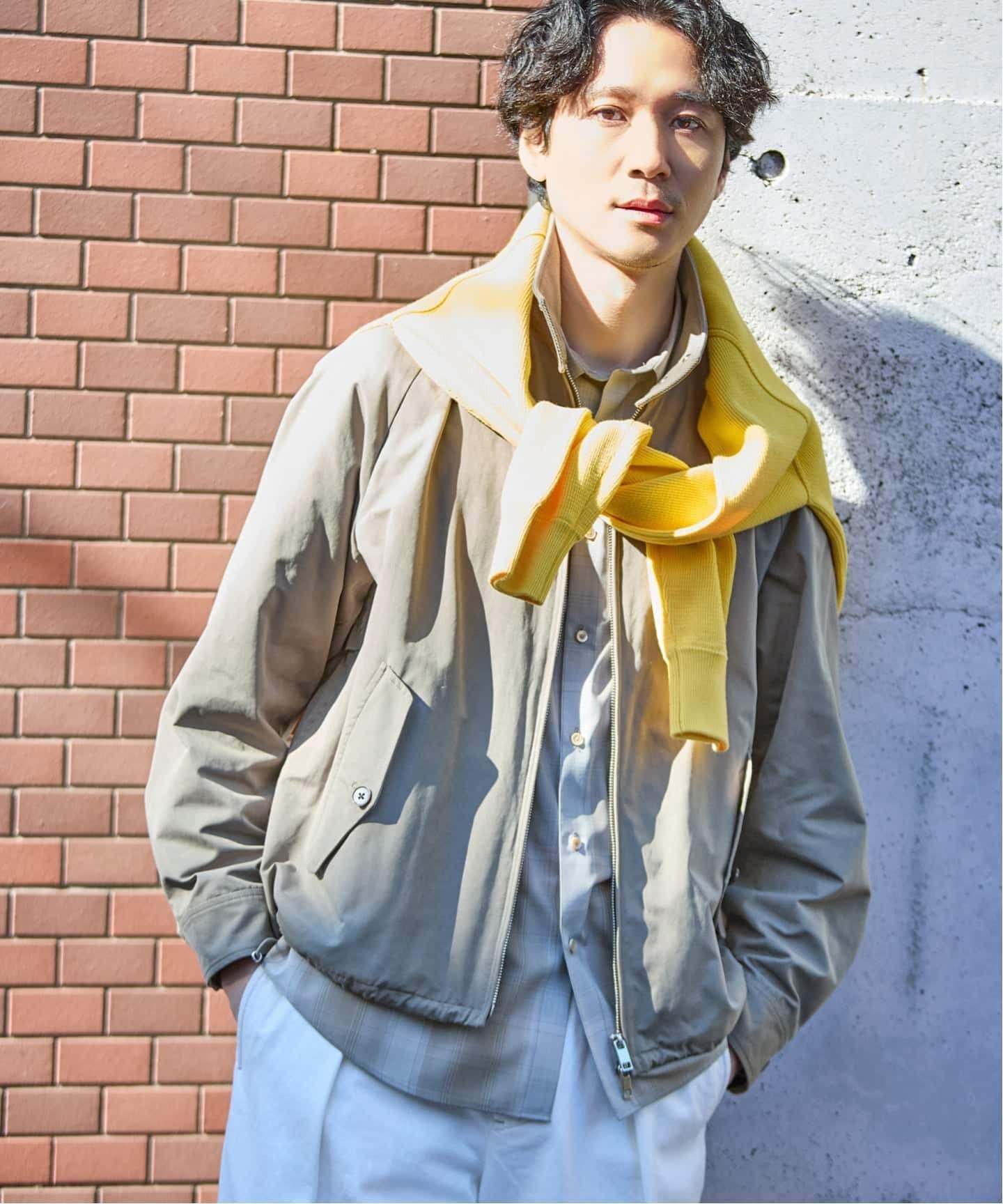 EDIFICE｜ピーチ ウェザー ハリントン ジャケット | Rakuten Fashion