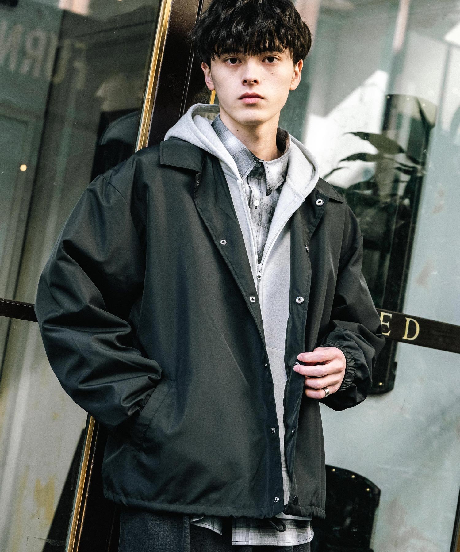 Rocky Monroe｜ポリDEWSPO オーバーサイズコーチジャケット | Rakuten