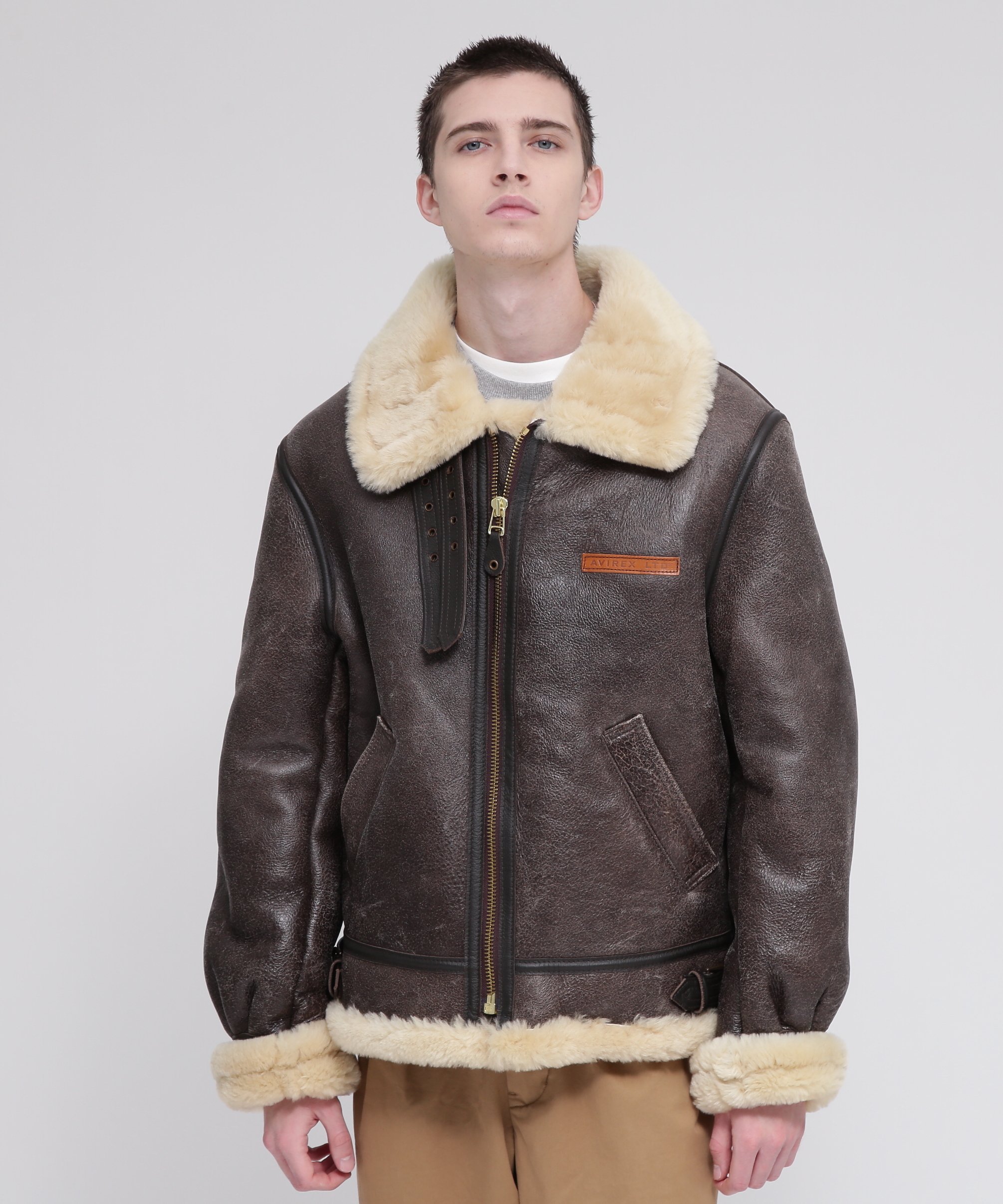 楽天市場】フライトジャケット B-3（原産国/製造国アメリカ）（メンズ