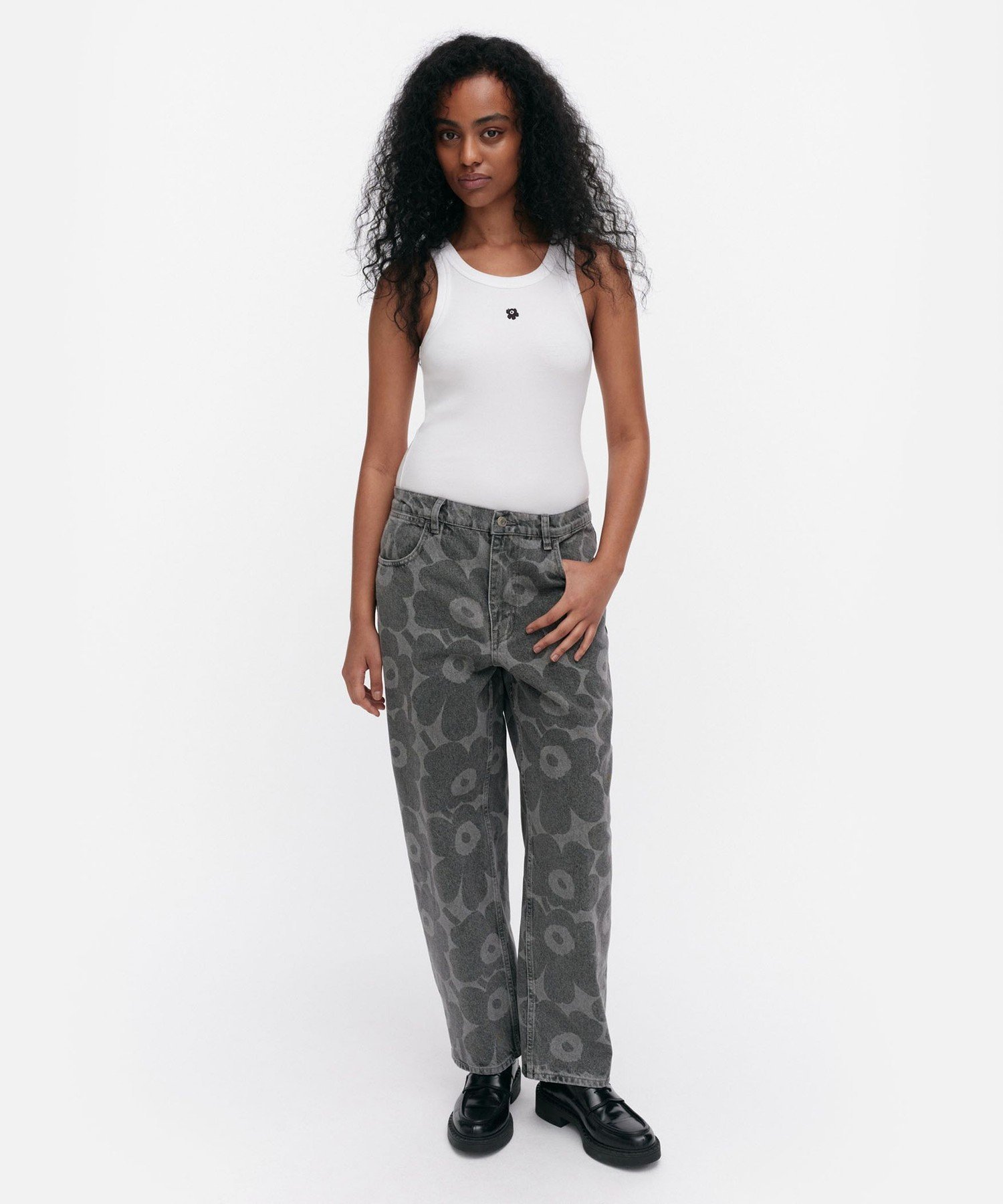 Marimekko｜Maridenim Barrel Unikko ジーンズ | Rakuten Fashion(楽天