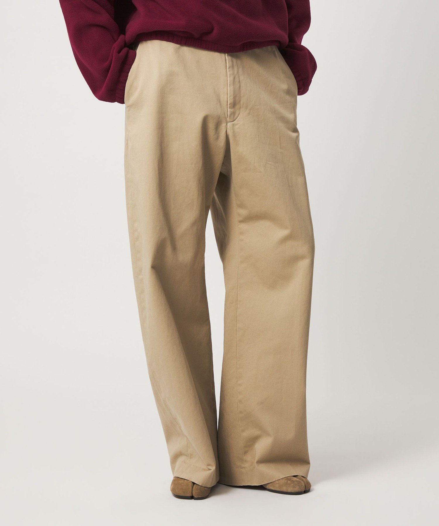 ＜6(ROKU)＞コットン チノ パンツ 34 BEAUTY&YOUTH UNITED ARROWS｜<6(ROKU)>コットン チノ パンツ