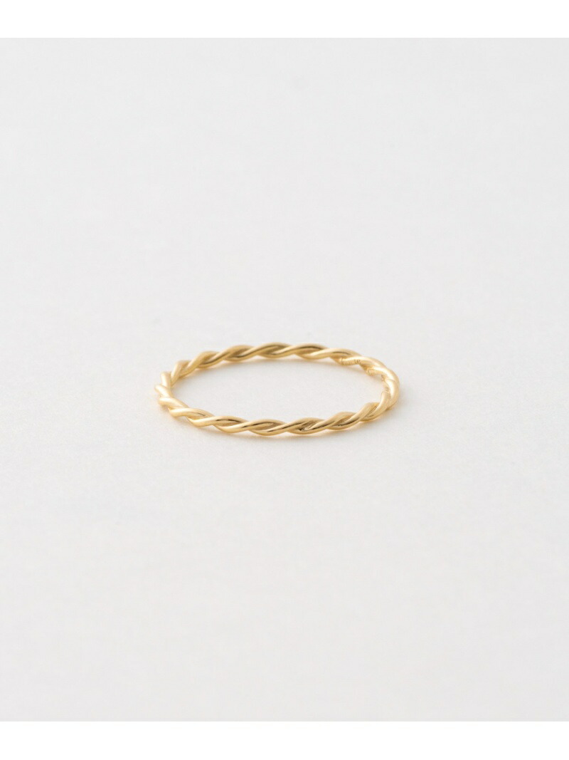 Jouete｜K10YG ツイスト リング | Rakuten Fashion(楽天ファッション