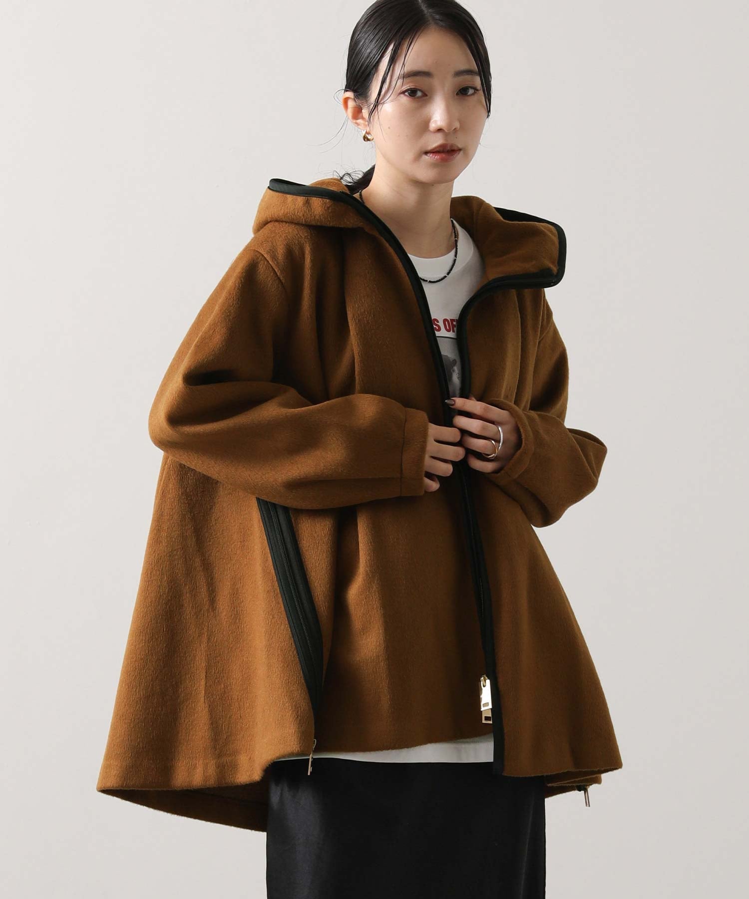 Gready Brilliant｜Gready Brilliant/(W)2_ビーバーフードポンチョ