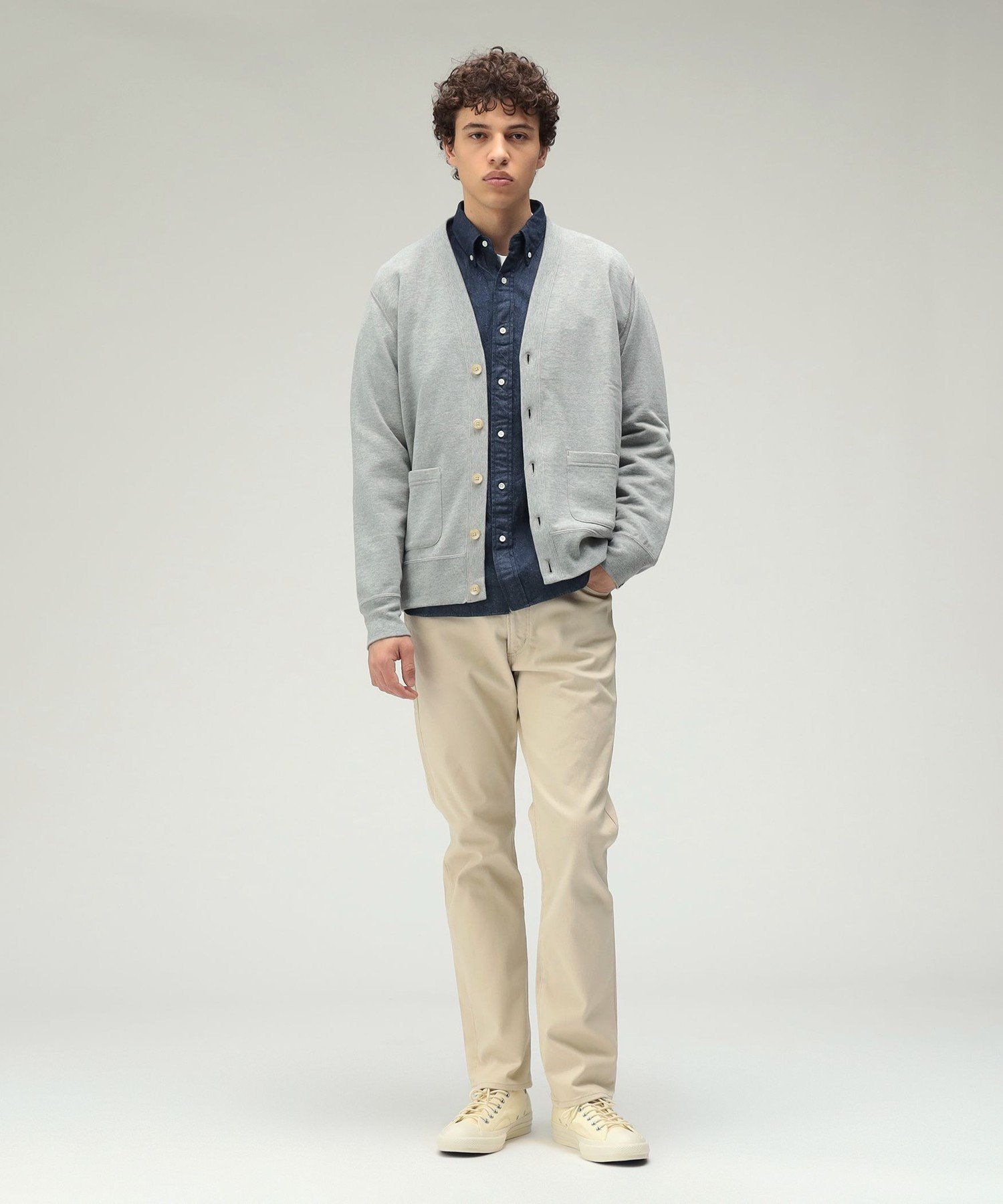BEAMS MEN｜BEAMS PLUS / デニム ボタンダウンシャツ | Rakuten
