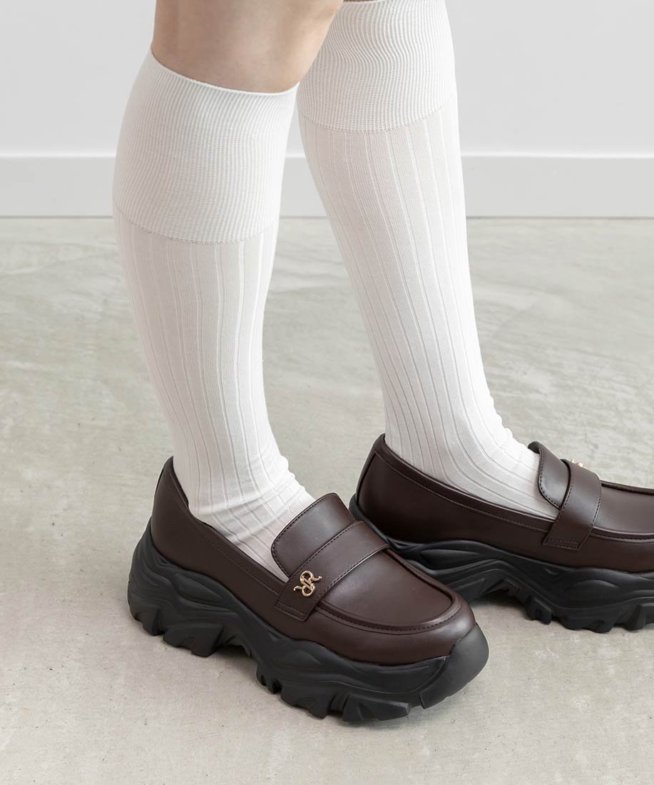 RANDA｜ボリュームソールスニーカーライクローファー | Rakuten