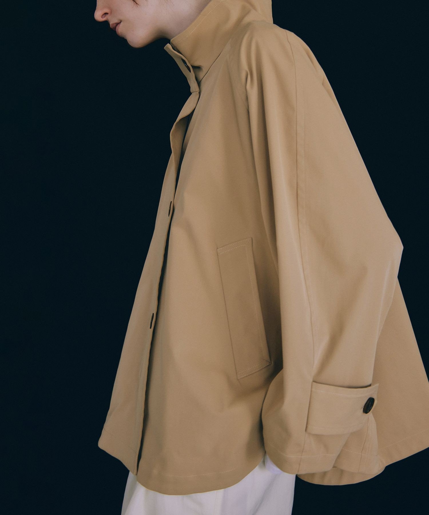 ADAM ET ROPE'｜フレアーミドルトレンチコート | Rakuten Fashion(楽天