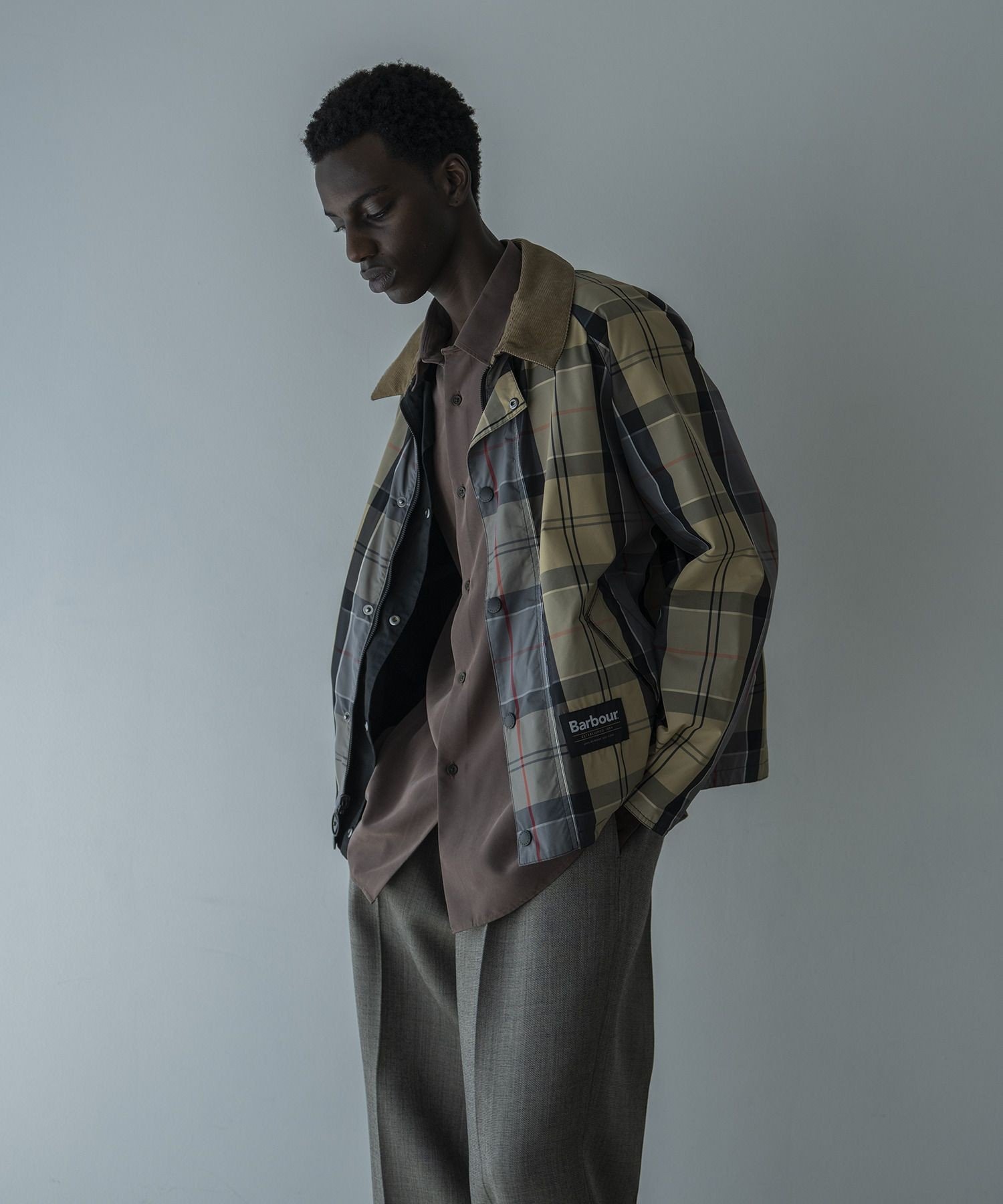 ADAM ET ROPE'｜《別注》【Barbour/バブアー】TRANSPORT リバーシブル