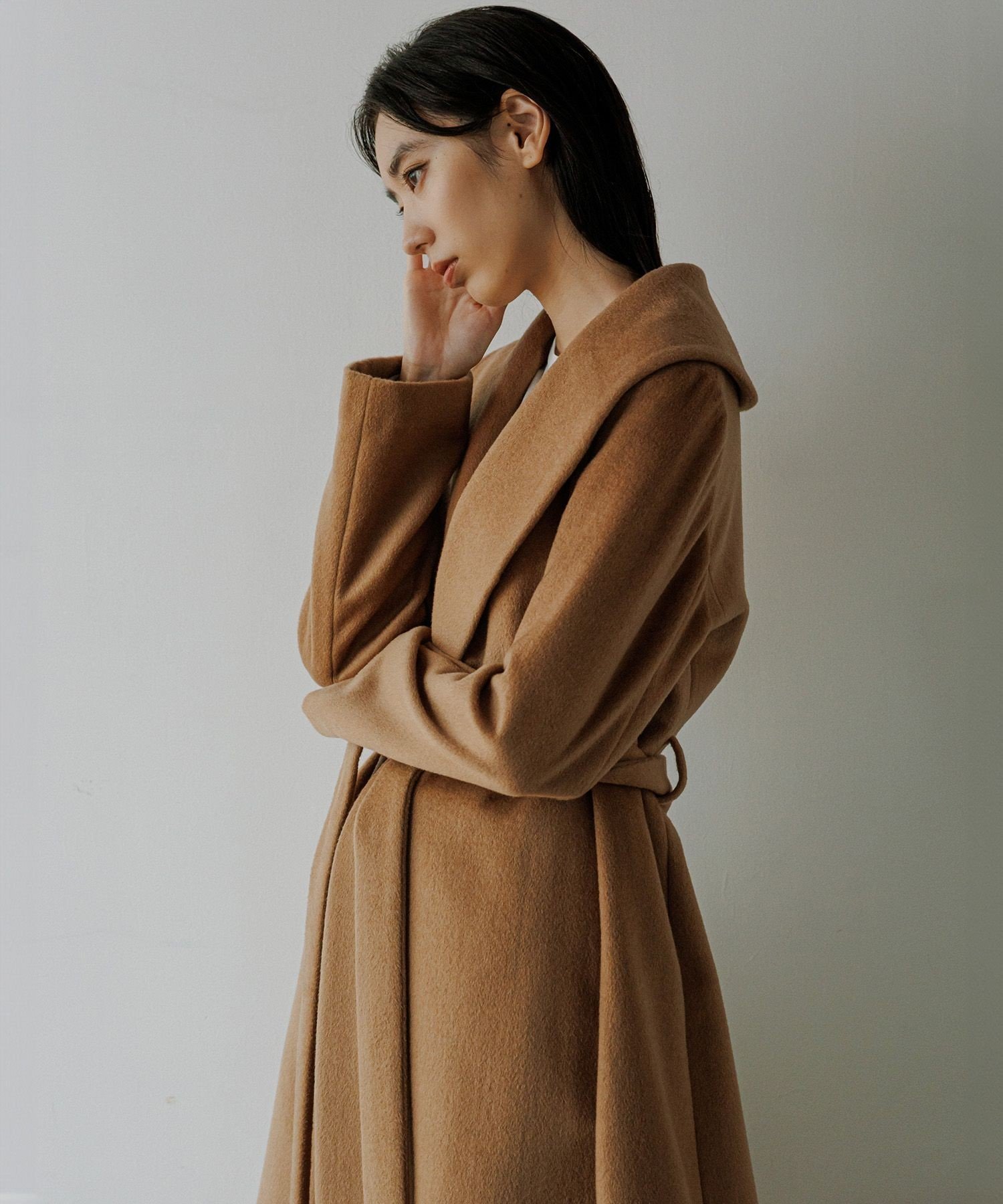 ROPE'｜プレミアムカシミヤ ショールカラーコート【25AW】 | Rakuten