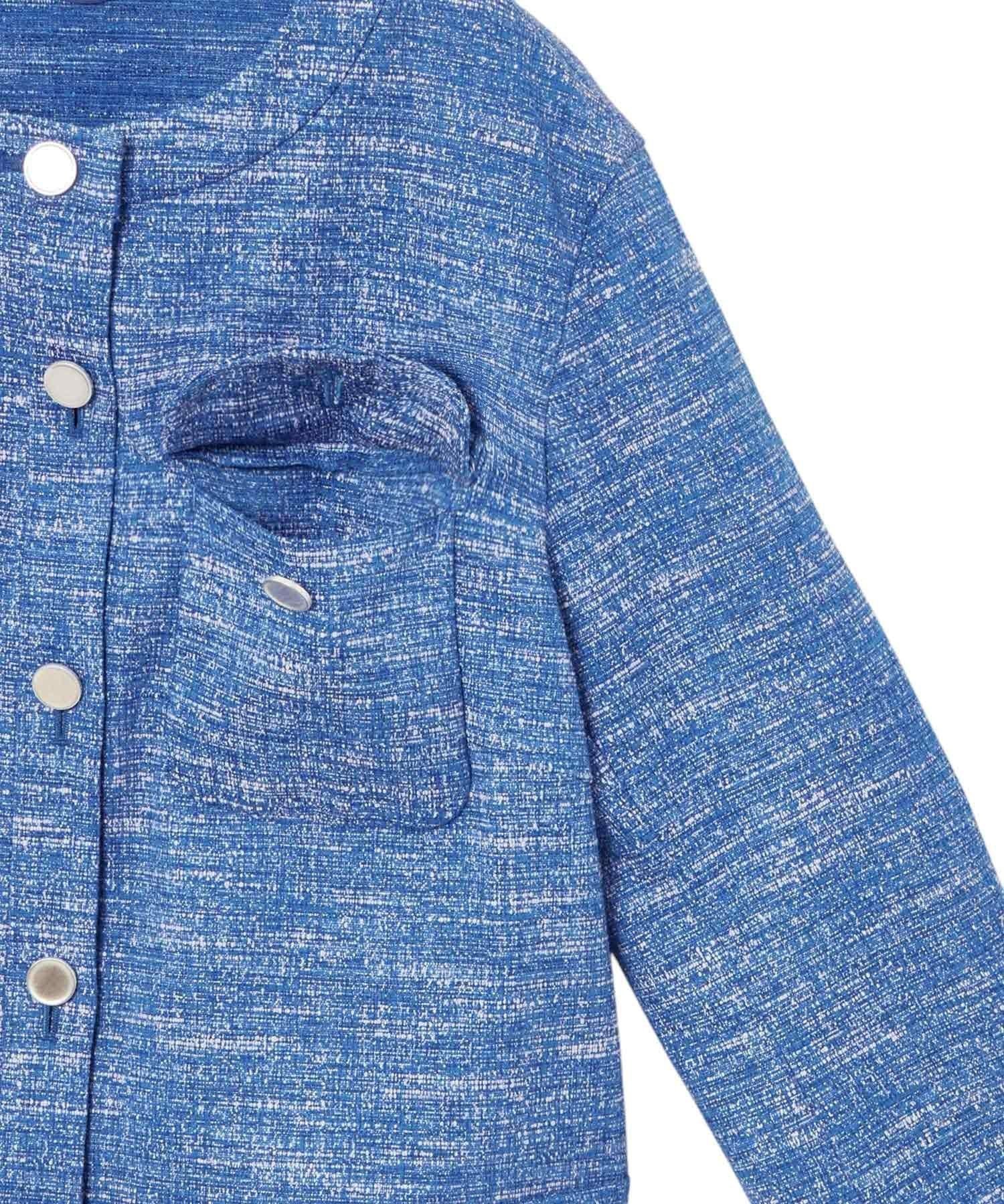 ANAYI｜【セットアップ対応商品】スラブツイードブルゾン | Rakuten