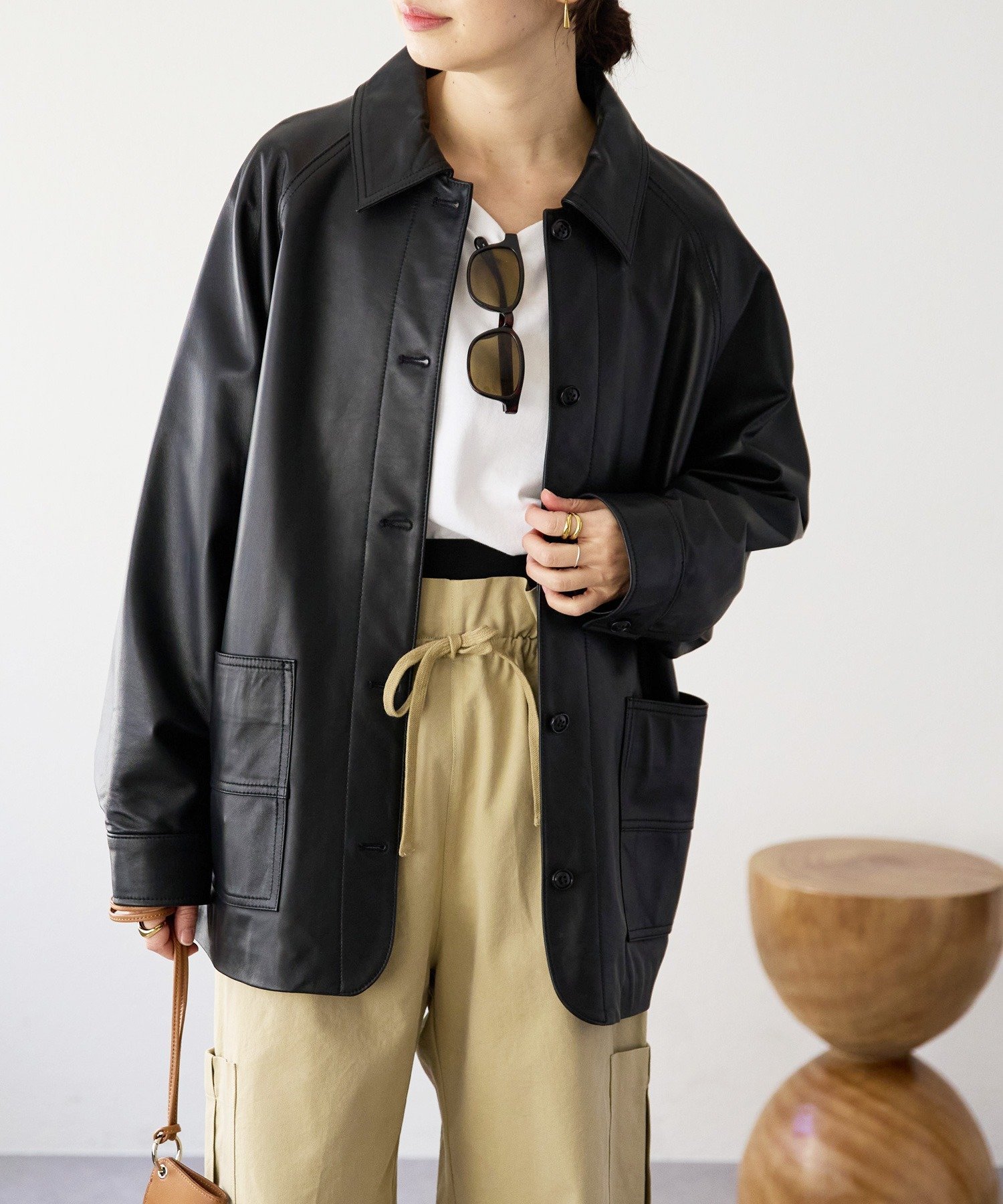 RIVE DROITE｜【MONN.:.(モン)】レザージャケット | Rakuten Fashion