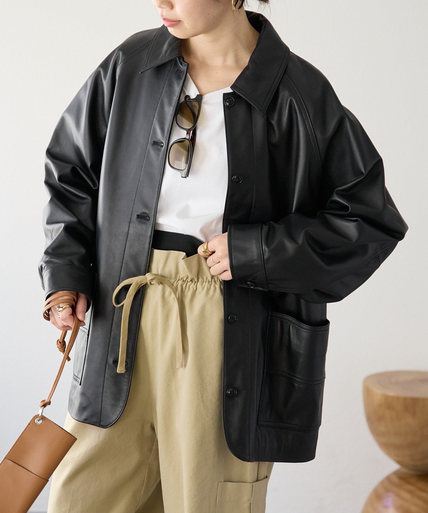 RIVE DROITE｜【MONN.:.(モン)】レザージャケット | Rakuten Fashion