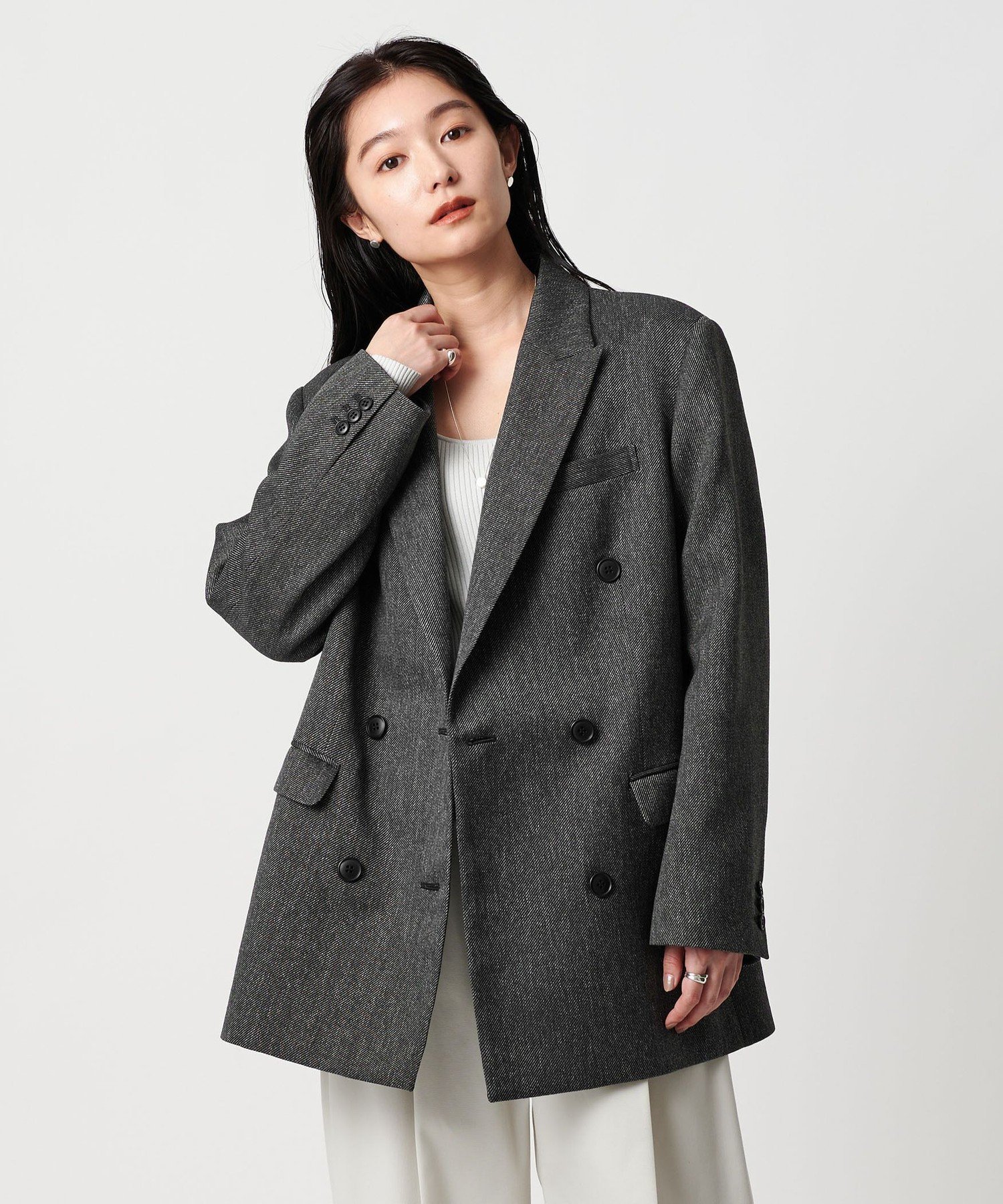 新品未使用　MARW UNITED ARROWS オーバー ダブル ジャケット UNITED ARROWS｜<MARW UNITED ARROWS>オーバー ダブル ジャケット