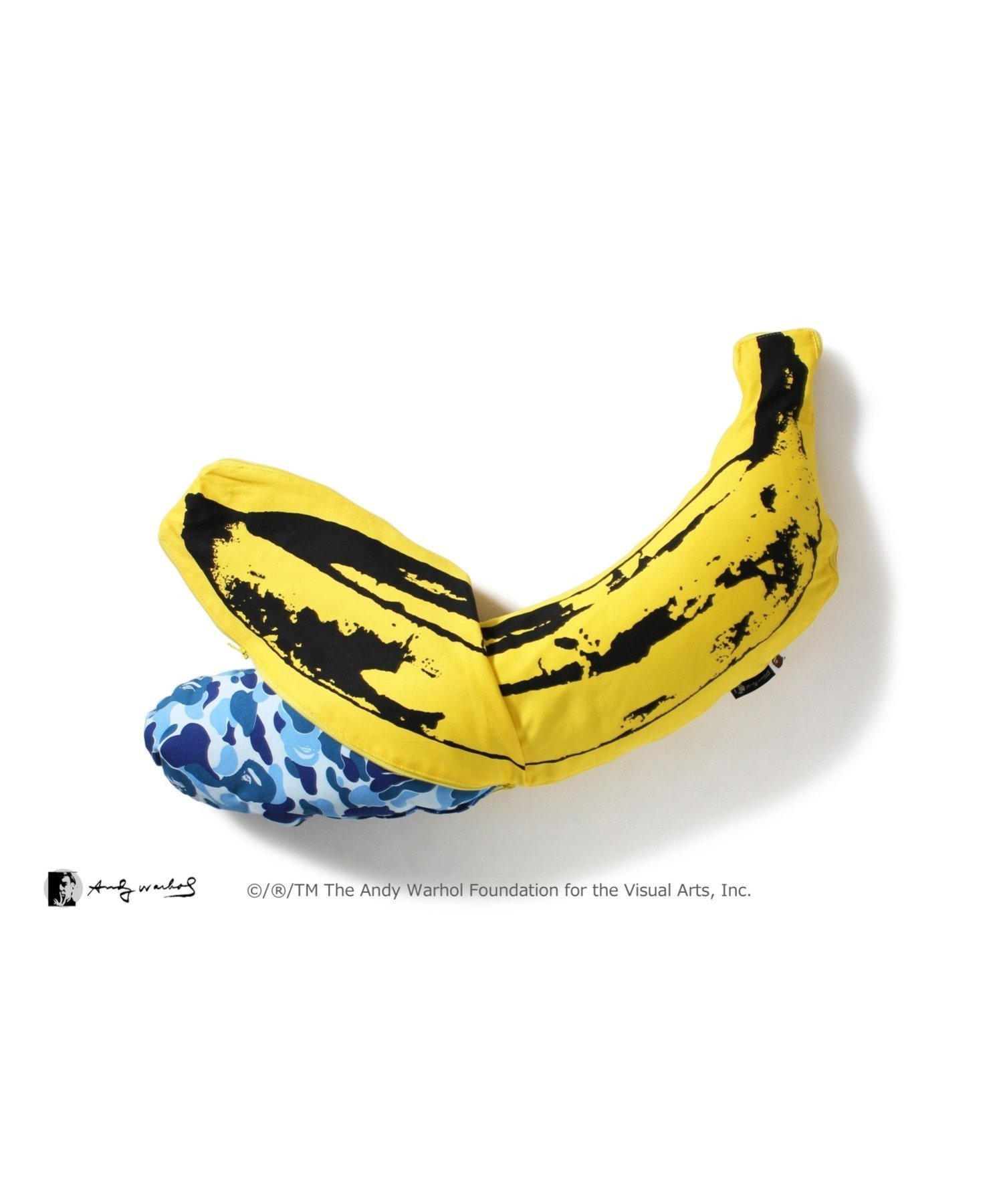 A BATHING APE｜MEDICOM TOY ANDY WARHOL ABC BANANA CUSHION S