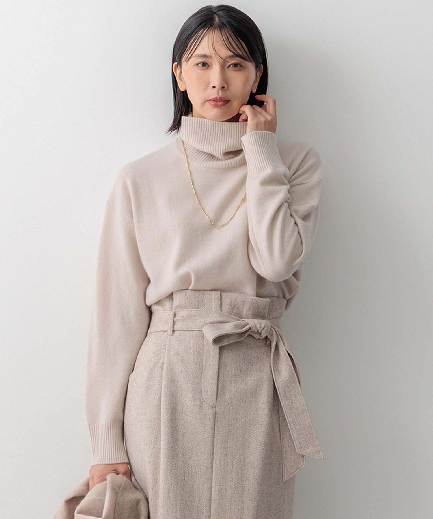 23区｜ピュアカシミヤ タートルネック ニット | Rakuten Fashion(楽天