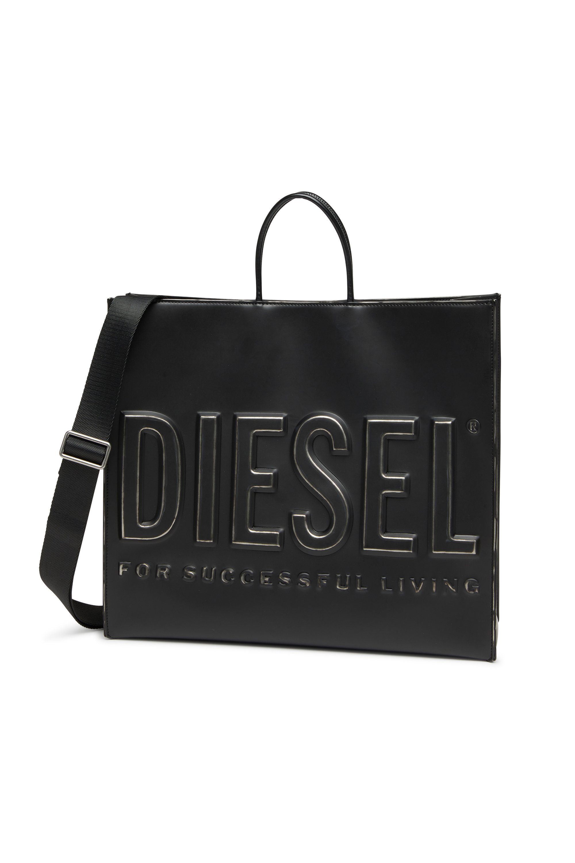 DIESEL｜メンズ トートバッグ DSL 3D DSL 3D TOTE EW X SHOPPING