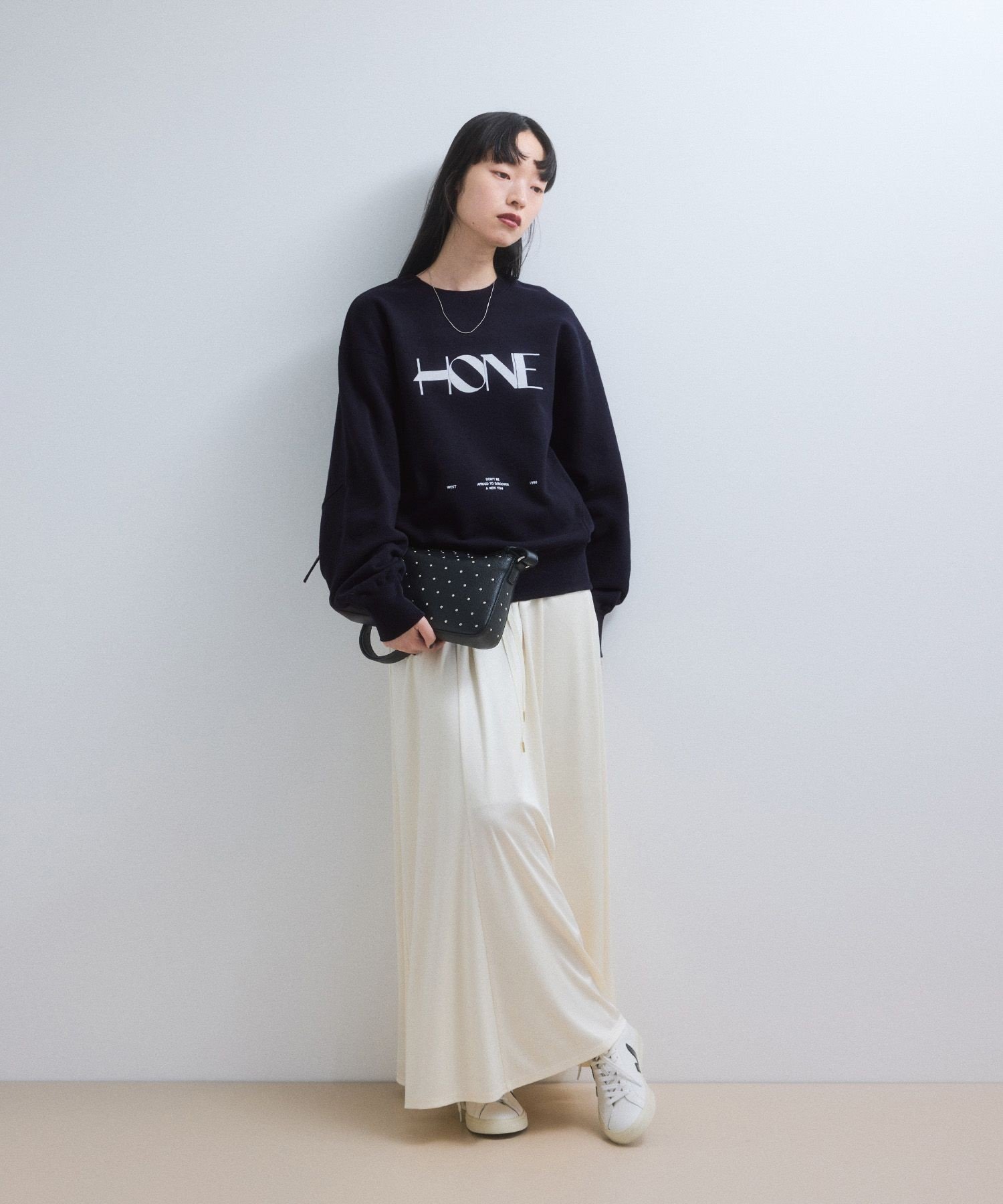 ADAM ET ROPE'｜【WEB限定】フロッキーロゴスウェット | Rakuten