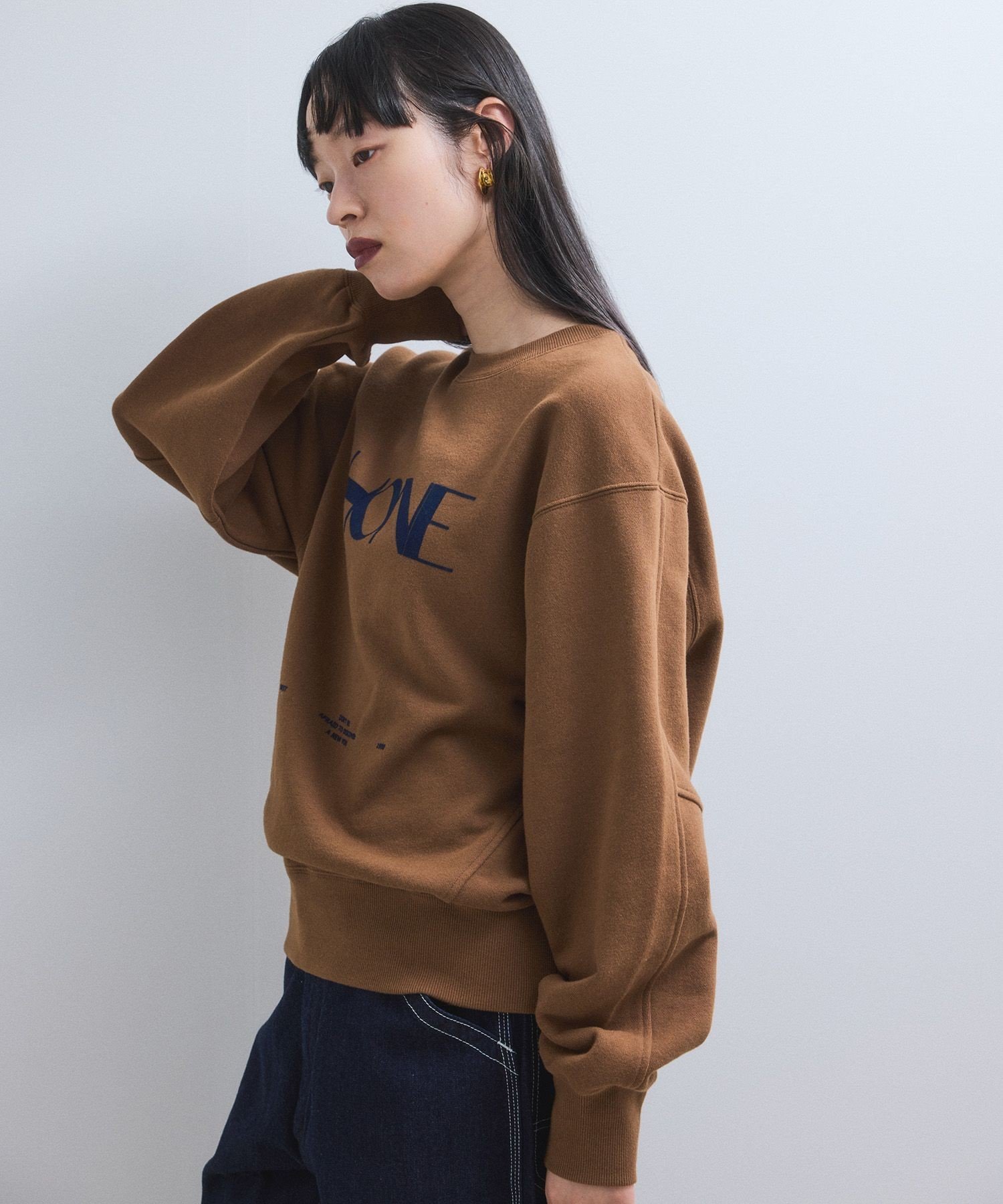 ADAM ET ROPE'｜【WEB限定】フロッキーロゴスウェット | Rakuten