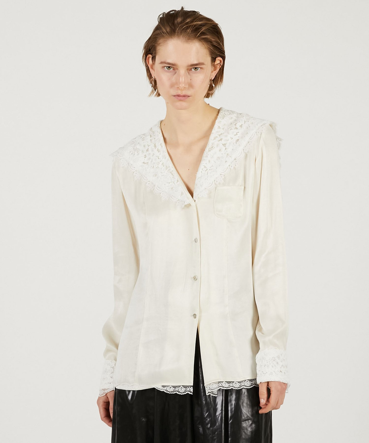 PRANK PROJECT｜レースカラーシャツ / Lace Collar Shirt | Rakuten