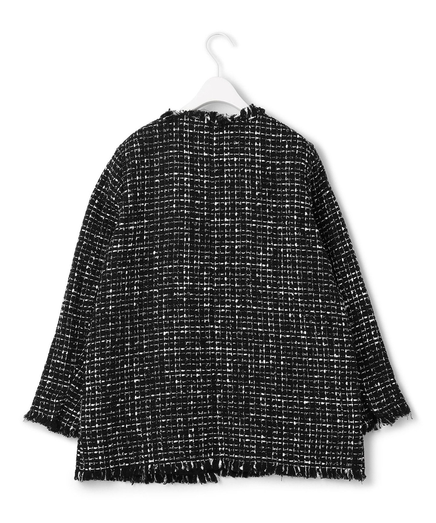 ICB｜【セットアップ着用可能】ロービングツイード ノーカラー