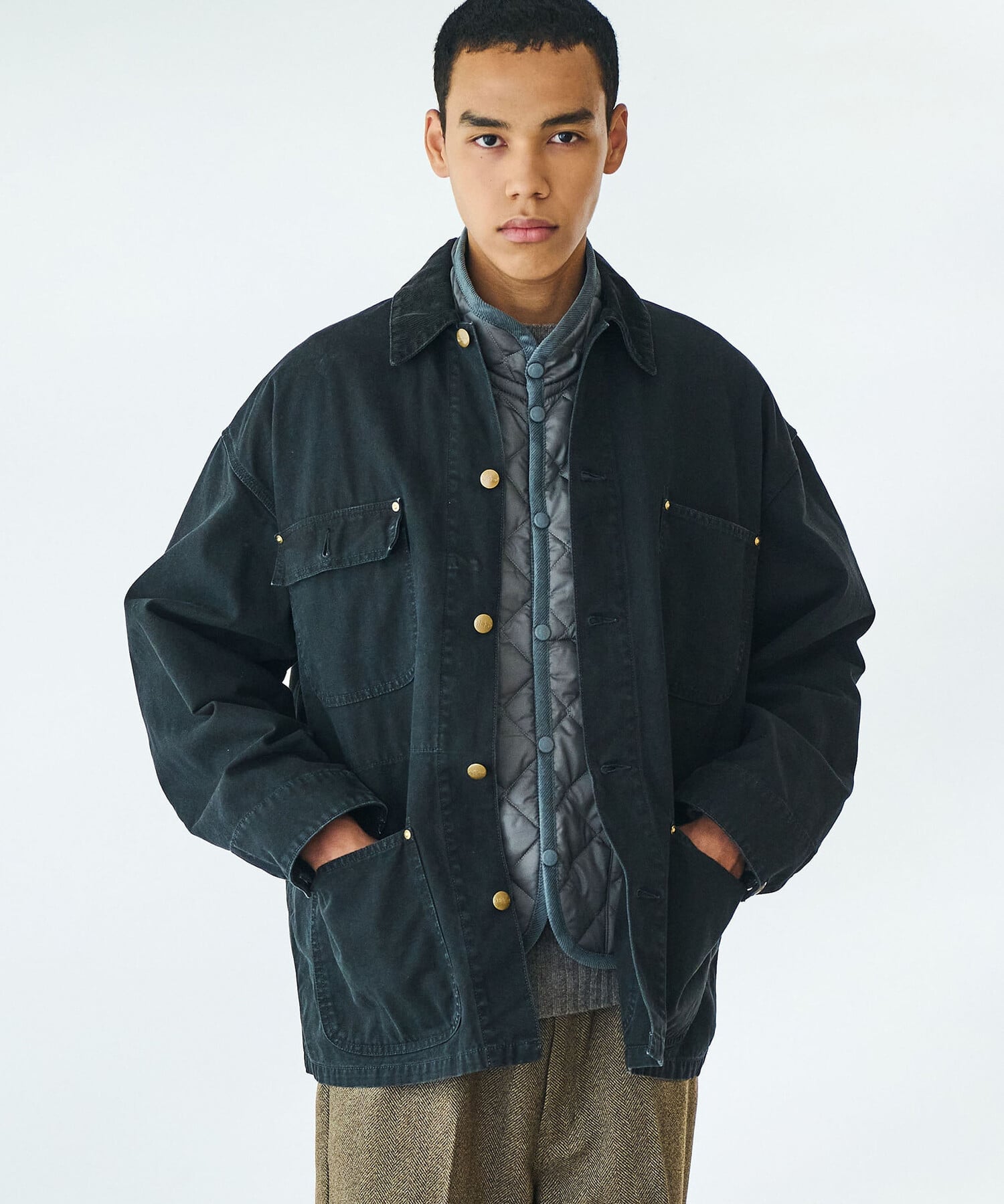 Bshop｜orSlow | RELAX FIT OXFORD COVERALL MEN | Rakuten Fashion