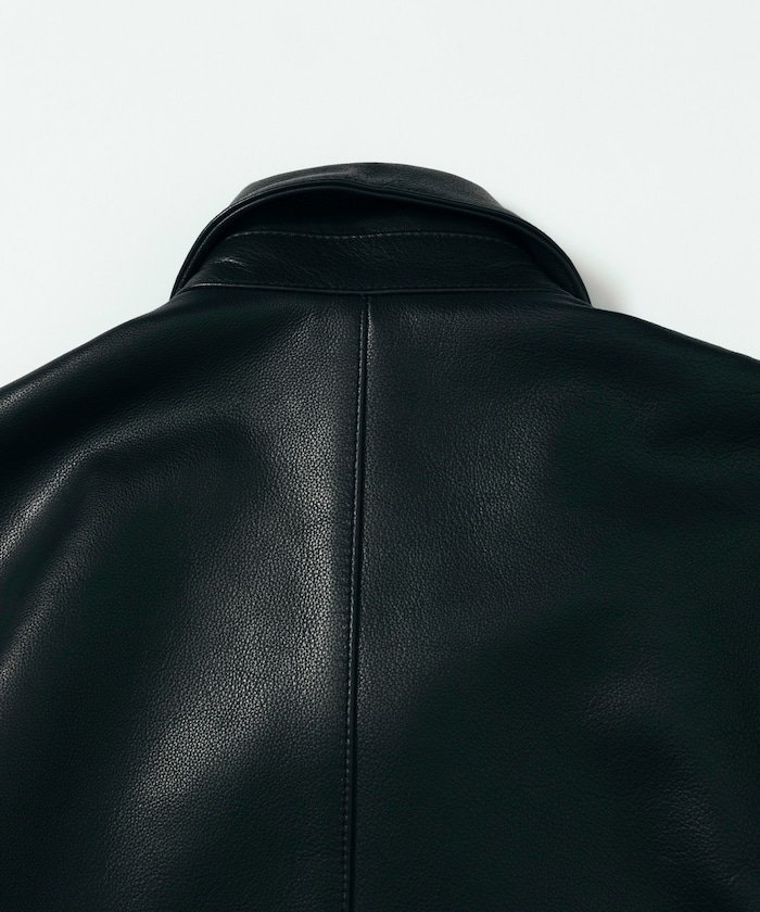 FREAK'S STORE｜Calf Leather ミニマル シングル ライダースジャケット