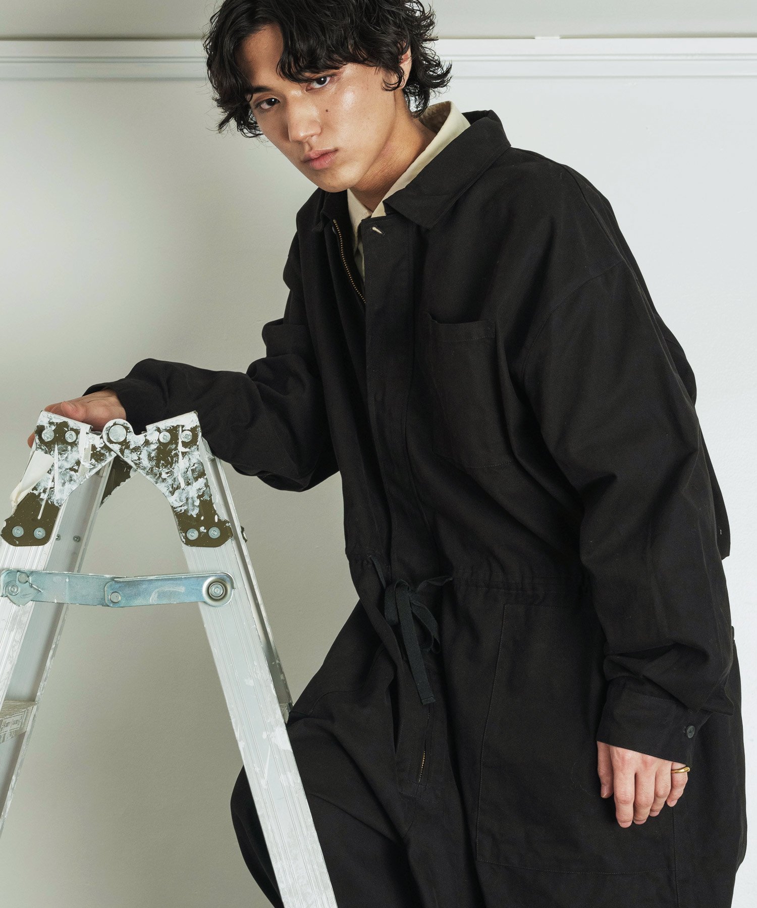 Aphlotus｜アプロタス ジップアップ 5ポケット ミリタリージャンプ