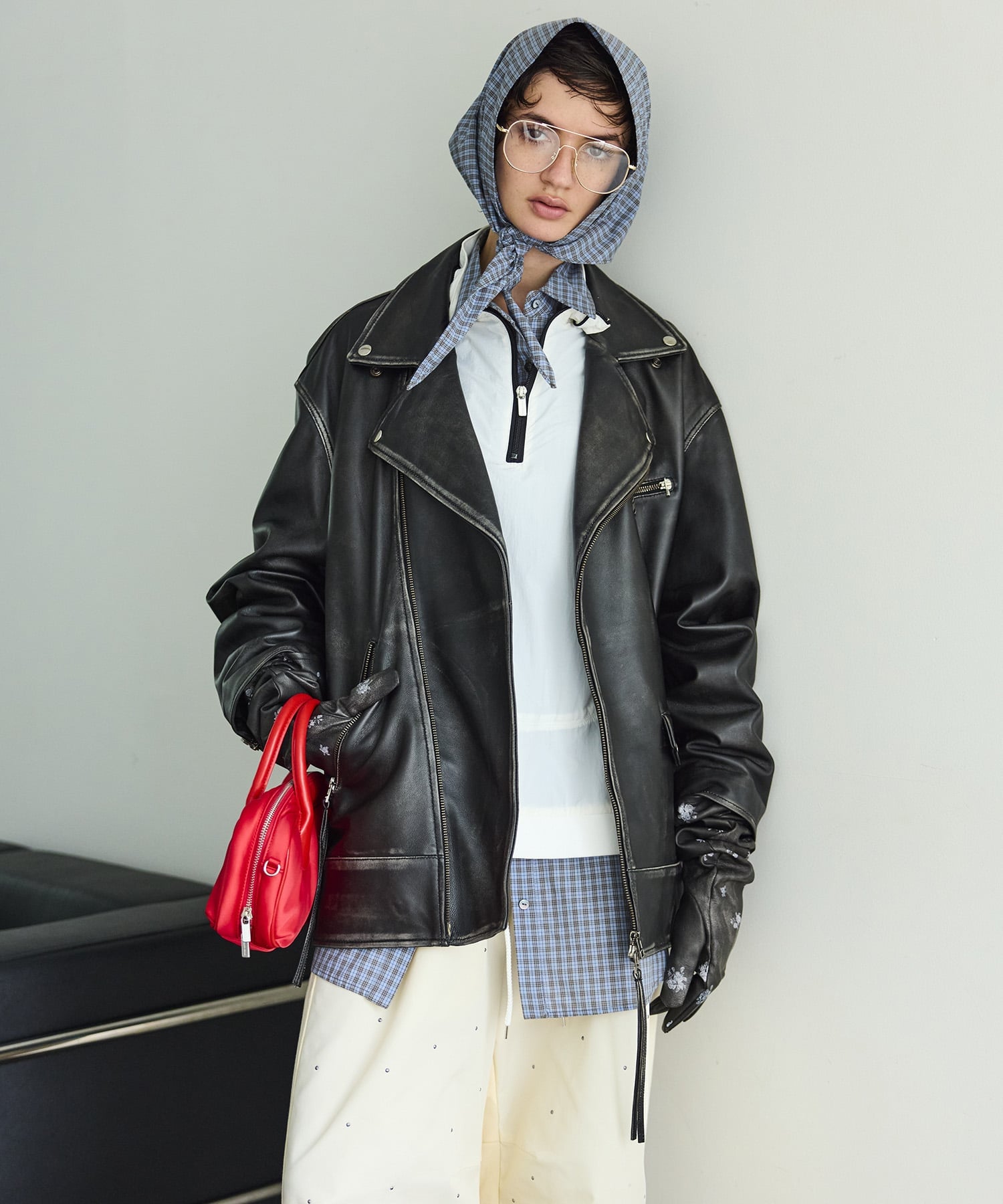 MAISON SPECIAL｜Leather Riders Jacket | Rakuten Fashion(楽天