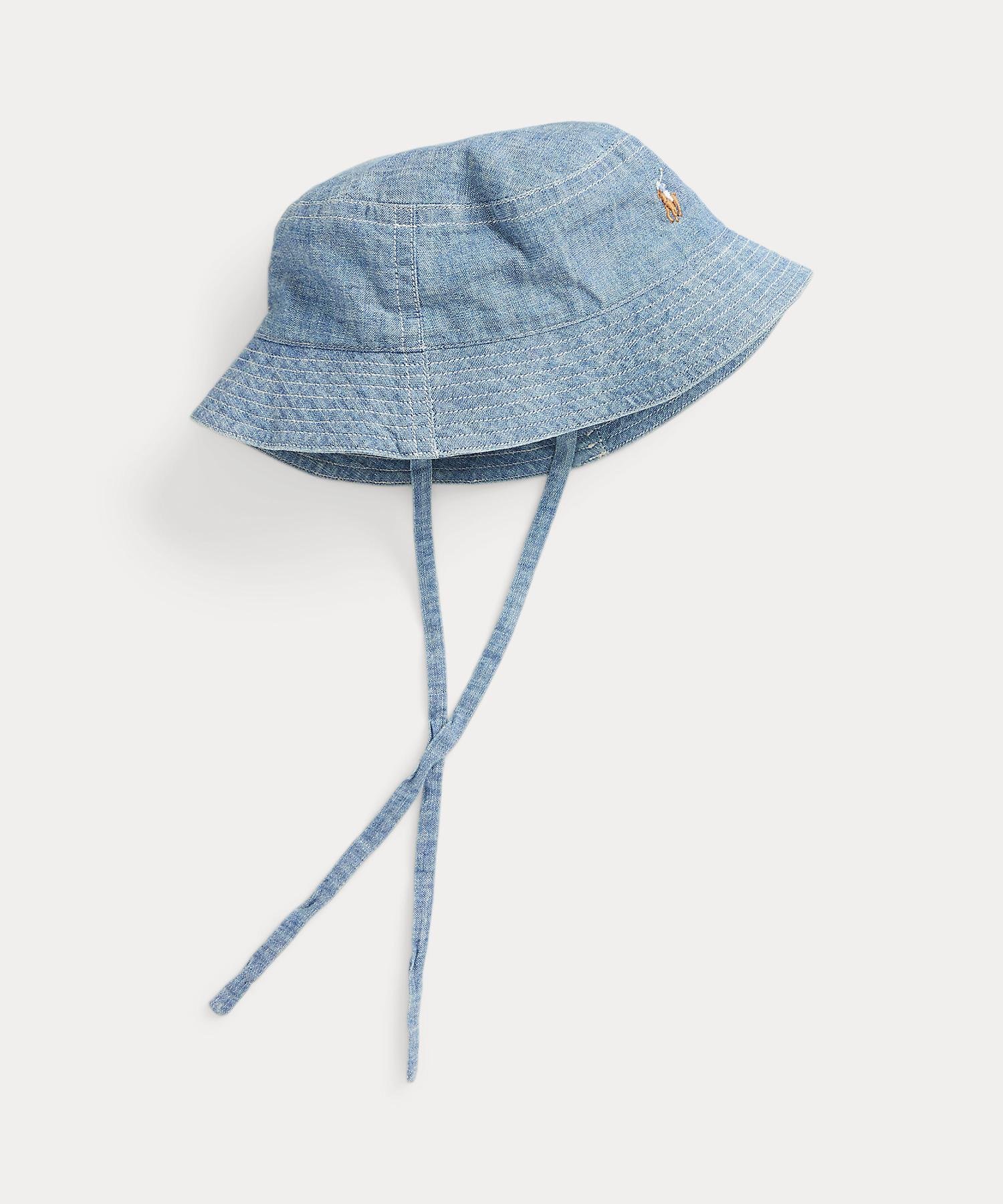 RALPH LAUREN｜(ベビー)インディゴ コットン シャンブレー ハット