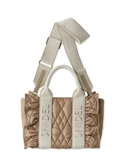 SNIDEL｜フリルキルティングロゴバッグ | Rakuten Fashion(楽天