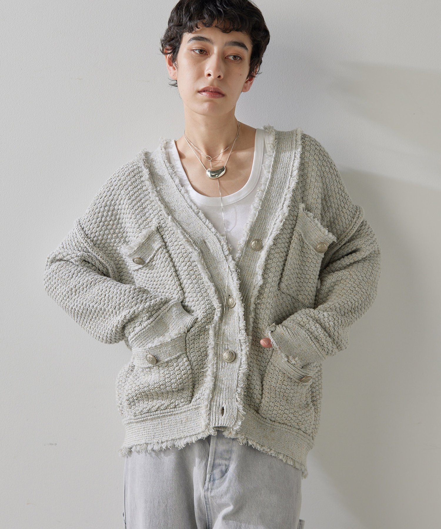 Whim Gazette｜TWEEDYニットジャケット2 | Rakuten Fashion(楽天