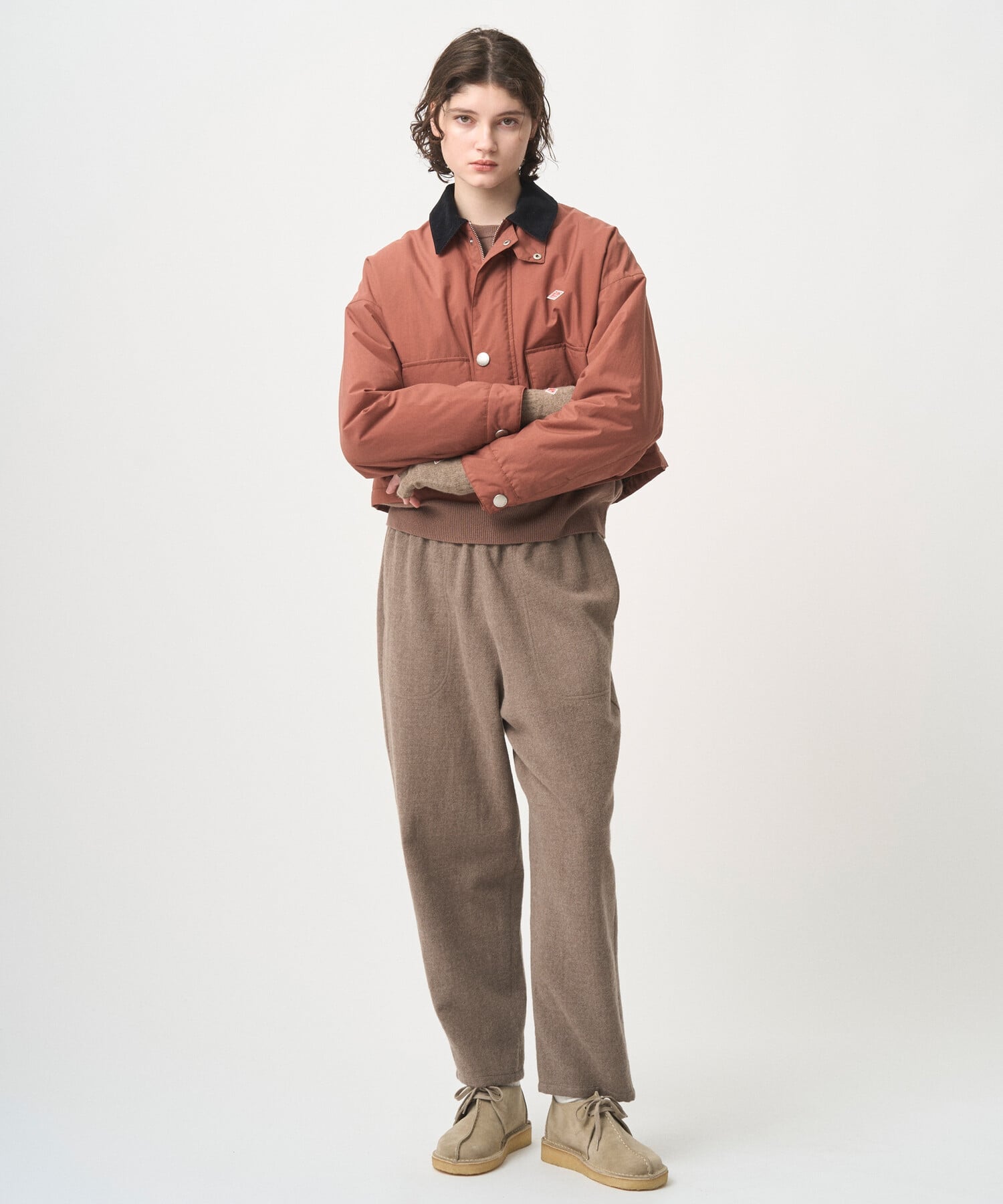 Bshop｜DANTON | 中綿ナイロン ショートジャケット WOMEN | Rakuten