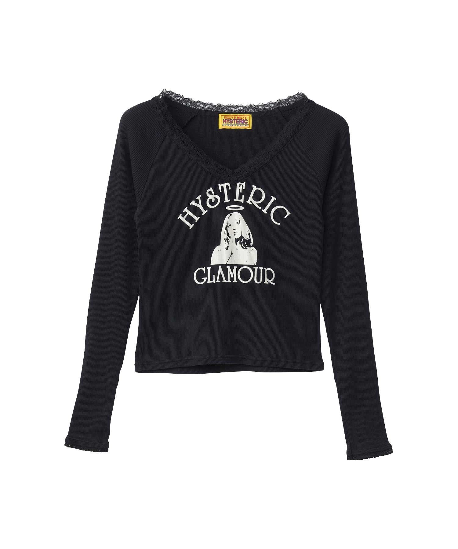 HYSTERIC GLAMOUR｜HYSTERIC ANGEL ショート丈Tシャツ | Rakuten