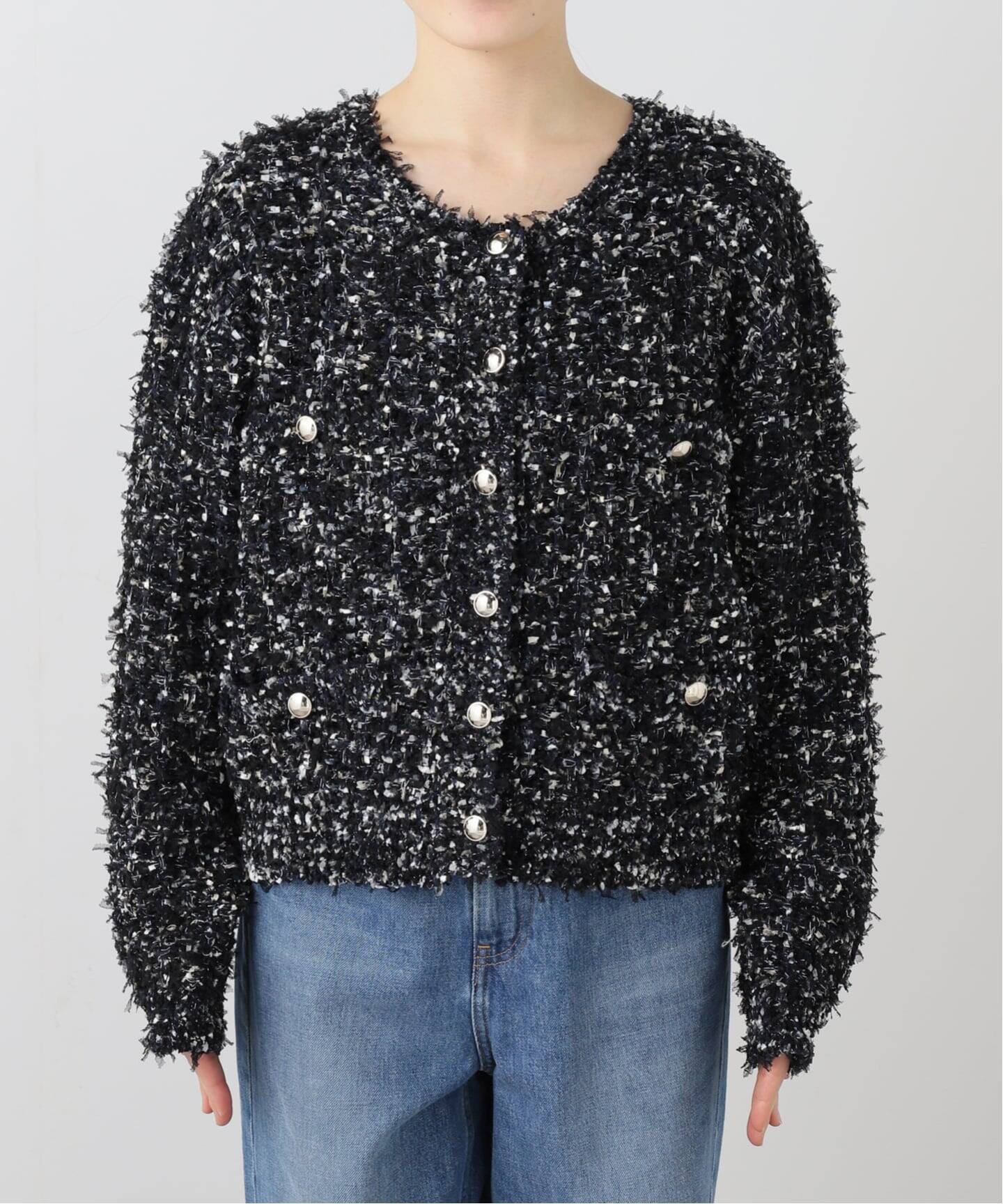 SLOBE IENA｜ニットツイードジャケット | Rakuten Fashion(楽天