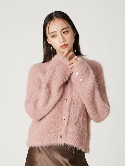 FRAY I.D｜モヘアシャギーニットカーディガン | Rakuten Fashion(楽天