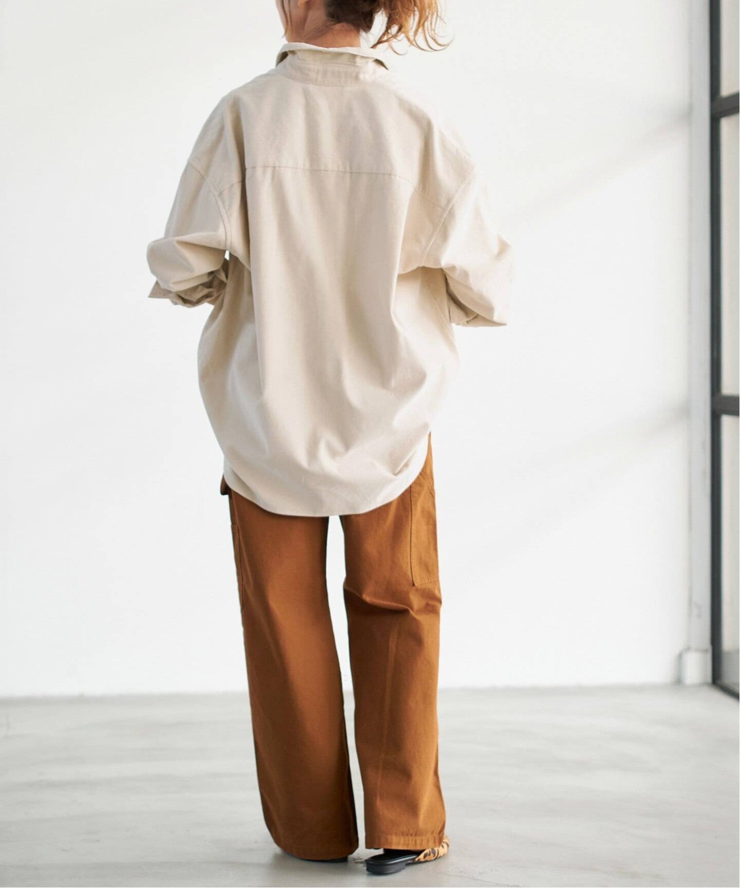 Spick & Span｜《追加》コットンコーデュロイルーズシャツ | Rakuten