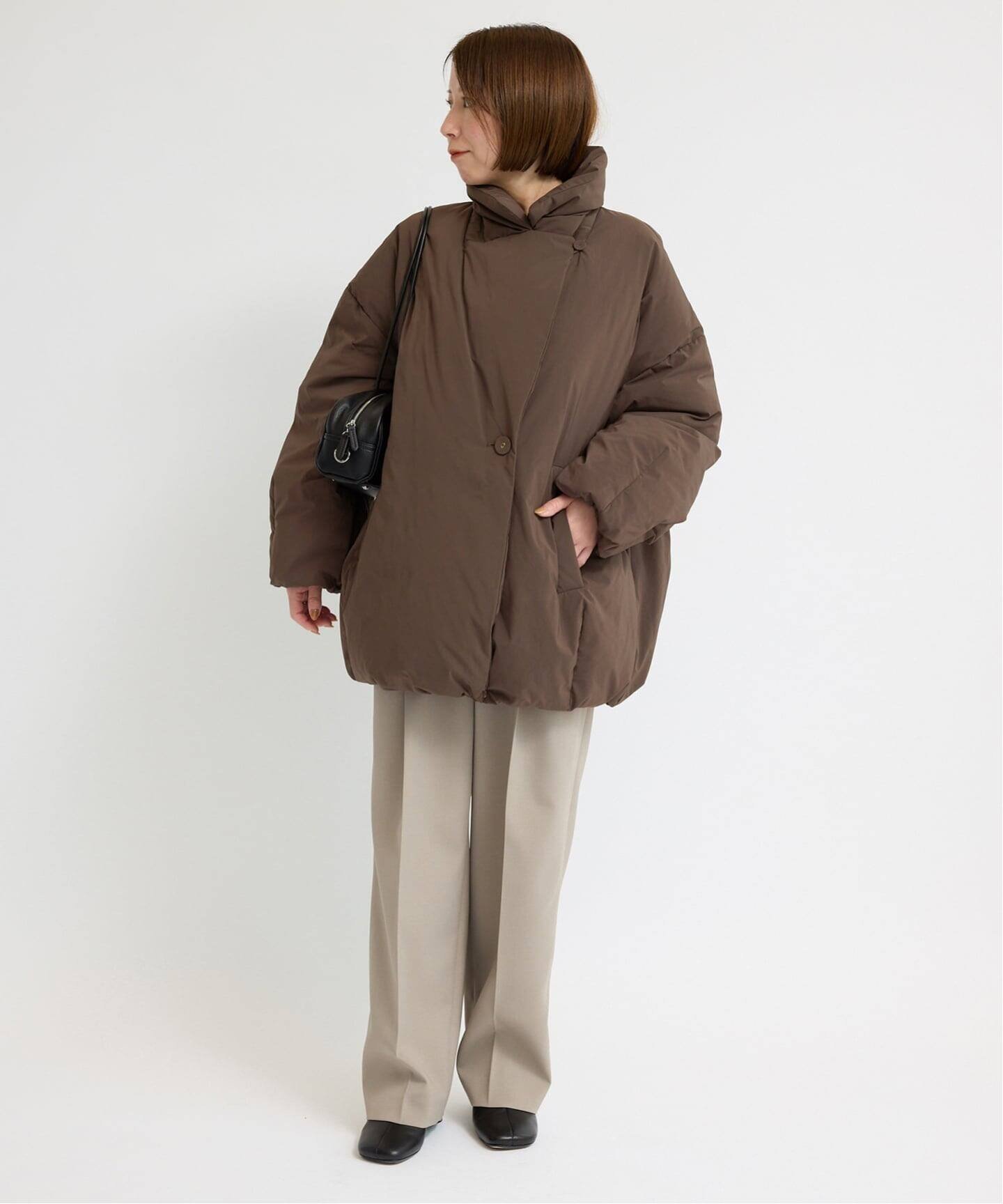 IENA｜《追加》ARTIROSA 撥水テイラーコクーンダウン | Rakuten