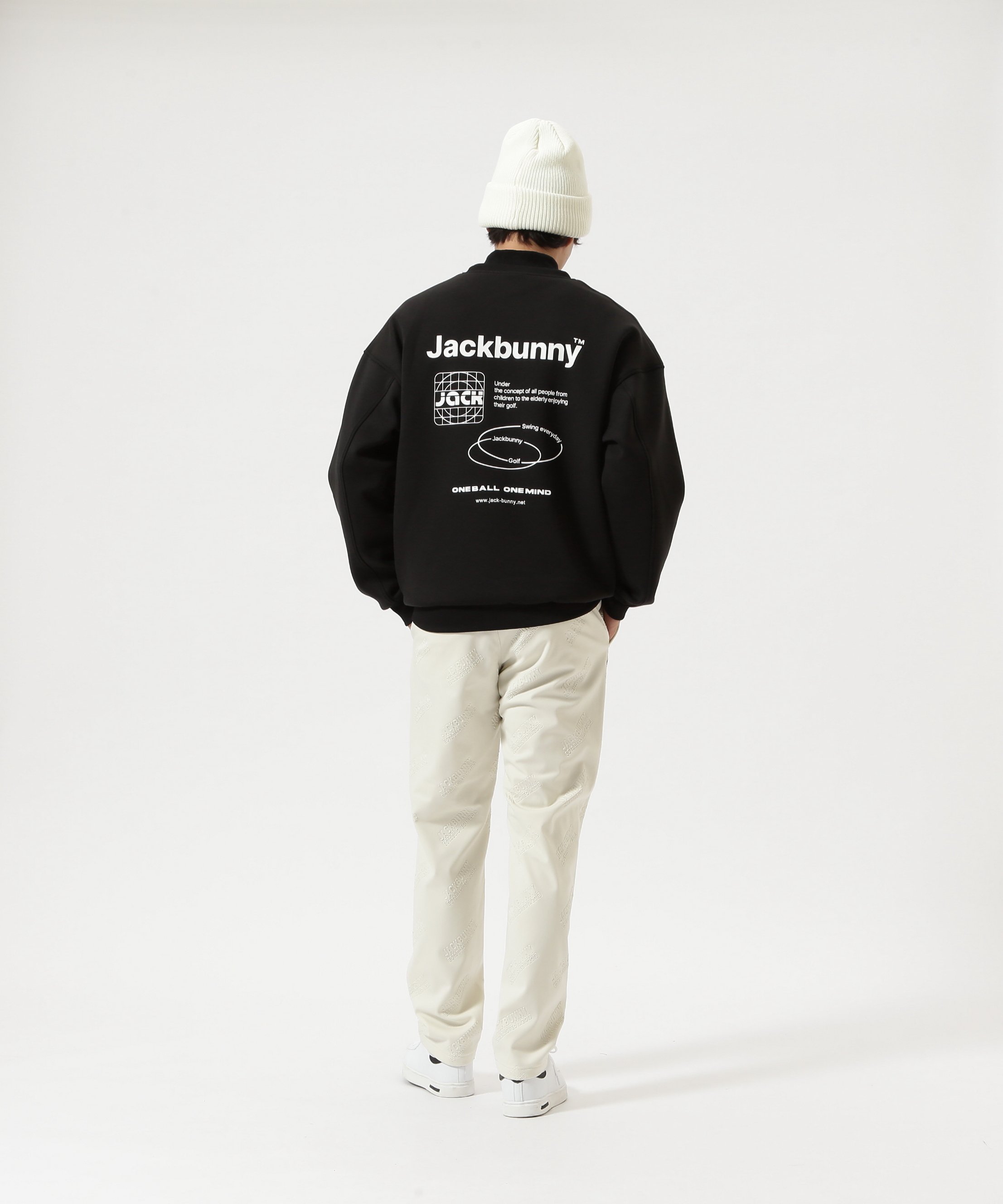 Jack Bunny!!｜オクタ裏地付きダンボール長袖スウェットプルオーバー