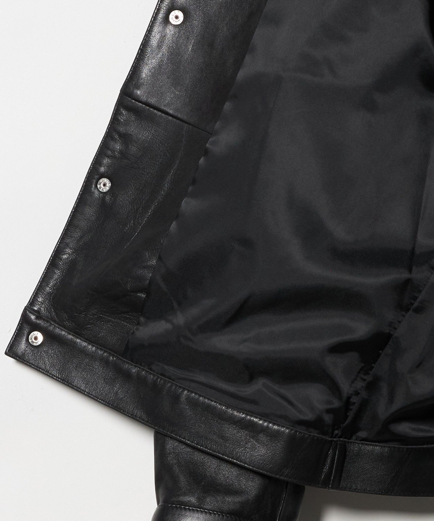 BEAUTY&YOUTH UNITED ARROWS｜セミベジタブル レザー トラッカー