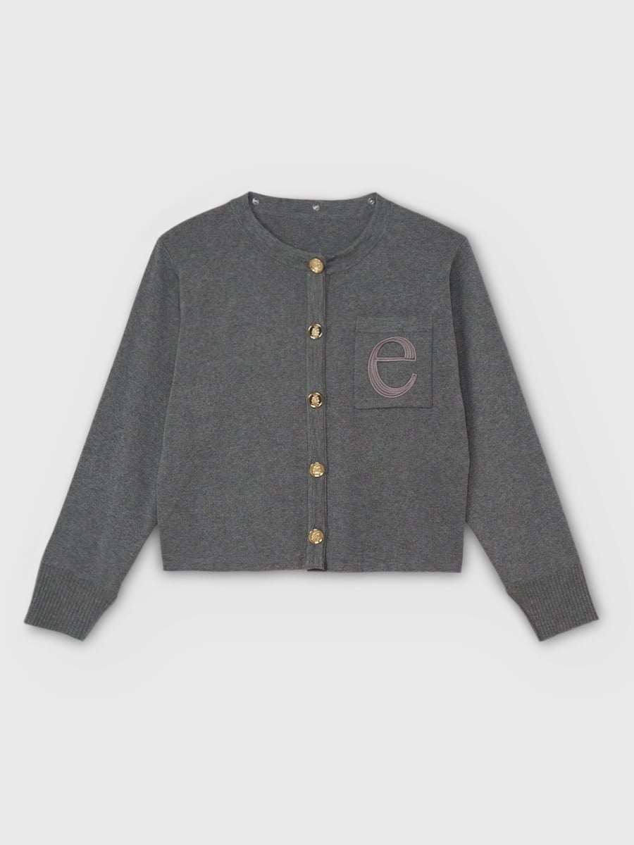 EIMY ISTOIRE｜Attached collar ニットジャケット | Rakuten Fashion