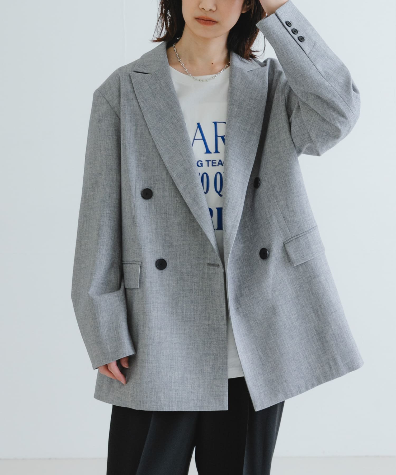 URBAN RESEARCH｜『2サイズ展開』ダブルオーバーテーラードジャケット